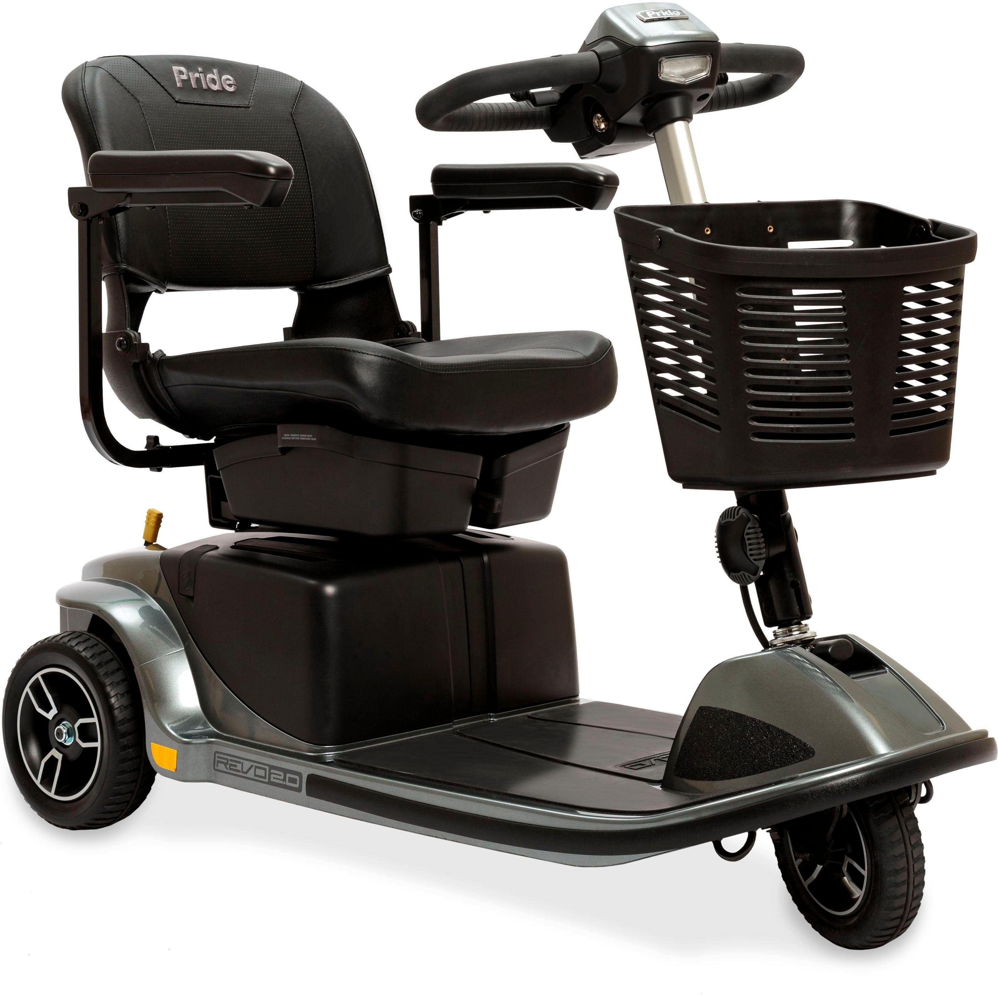 mobilis Elektromobil M43+, kleiner Wendekreis, 320 W, 6 km/h, mit USB-Ladebuchse, bis 170kg Zuladung, gefedert, extern ladbare Akkus