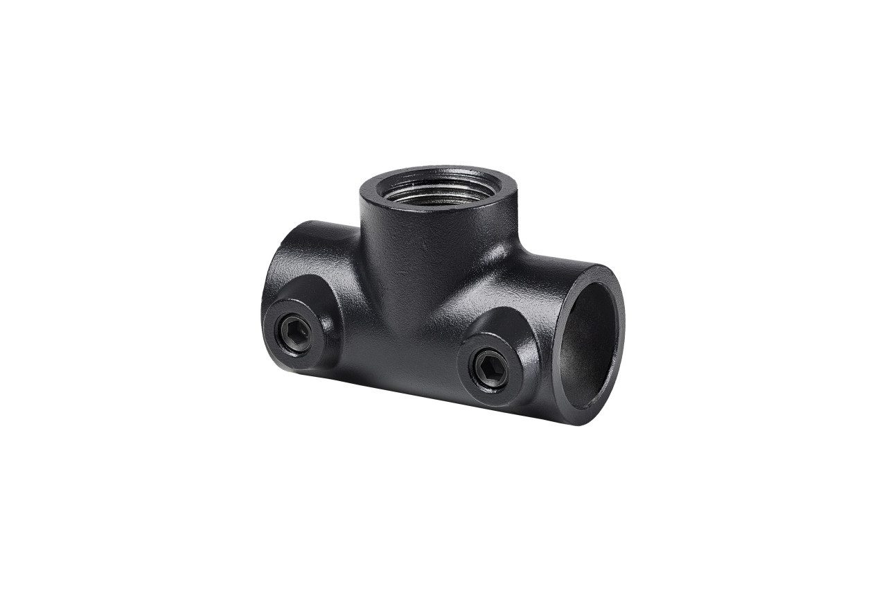 Dolle Wandregalhalter Dolle T-Verbinder für Pipe-Regalsystem 20 mm (3/4)