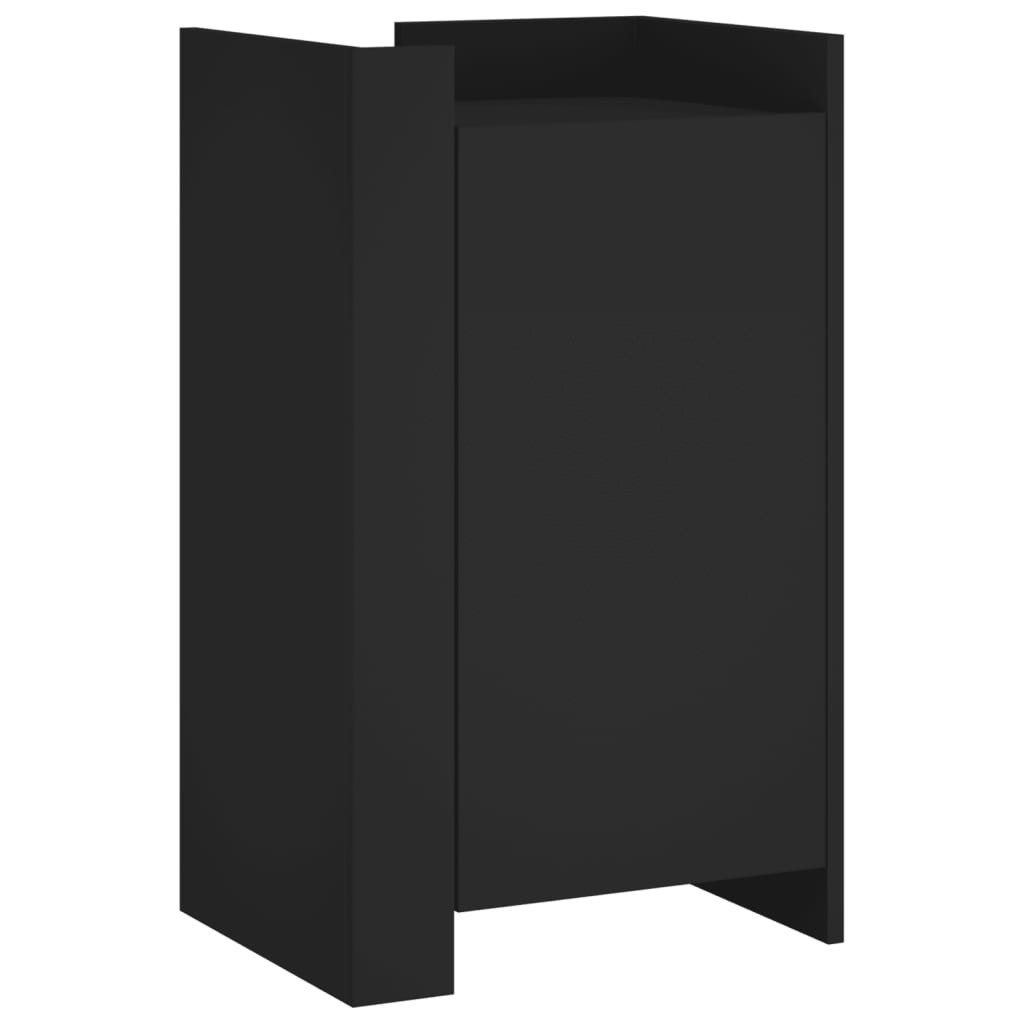 vidaXL Sideboard Sideboard Schwarz 45x35x75 cm günstig online kaufen