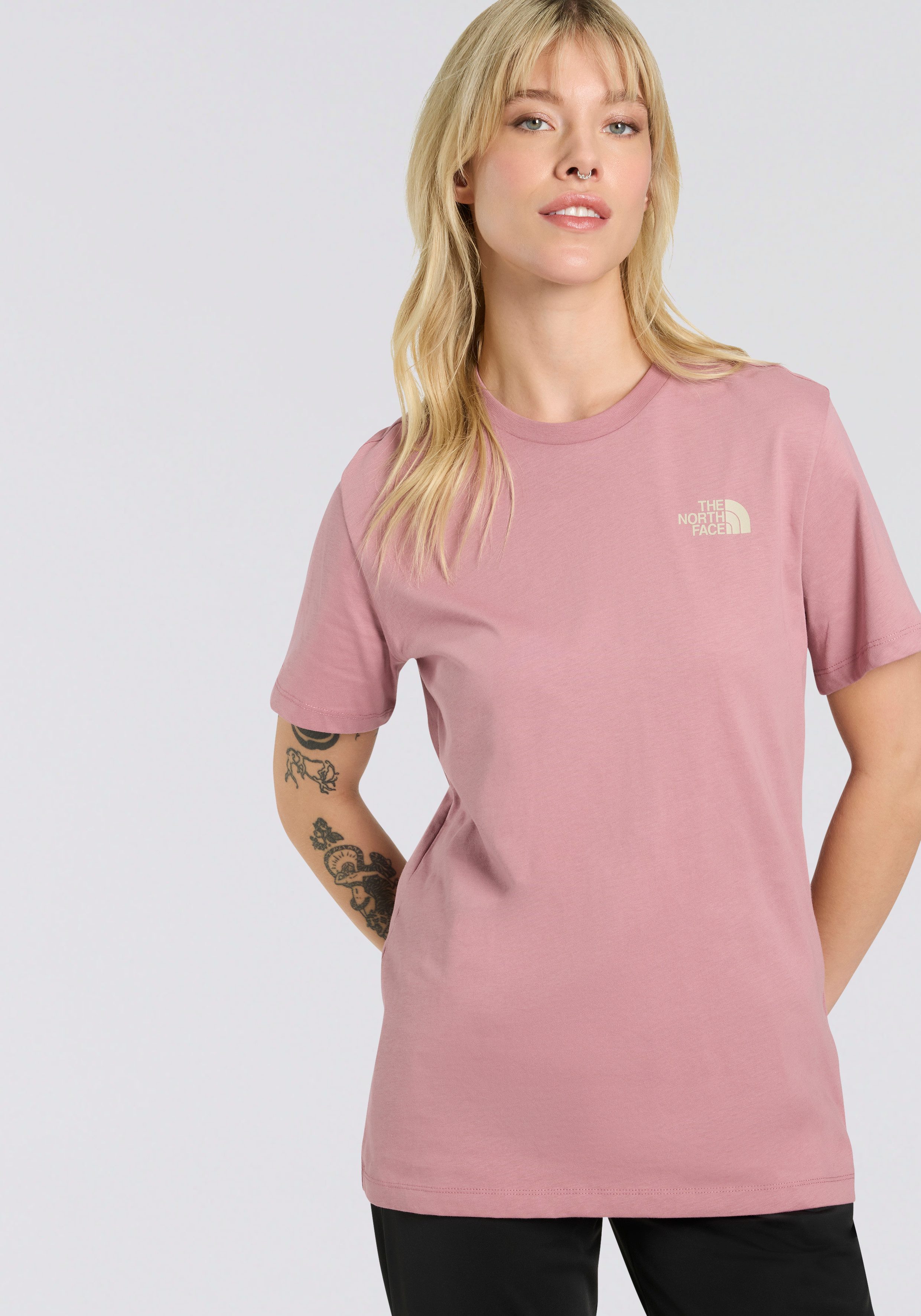 The North Face T-Shirt W SS BOX NSE RELAXED TEE (1-tlg) günstig online kaufen
