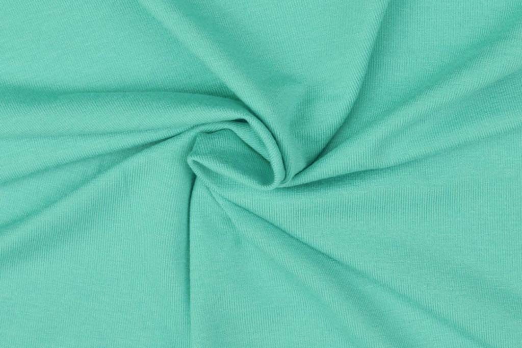 larissastoffe Stoff Viskose Stoff Jersey, mint grün, 11,90 EUR/m, Meterware, 50 cm x 150 cm