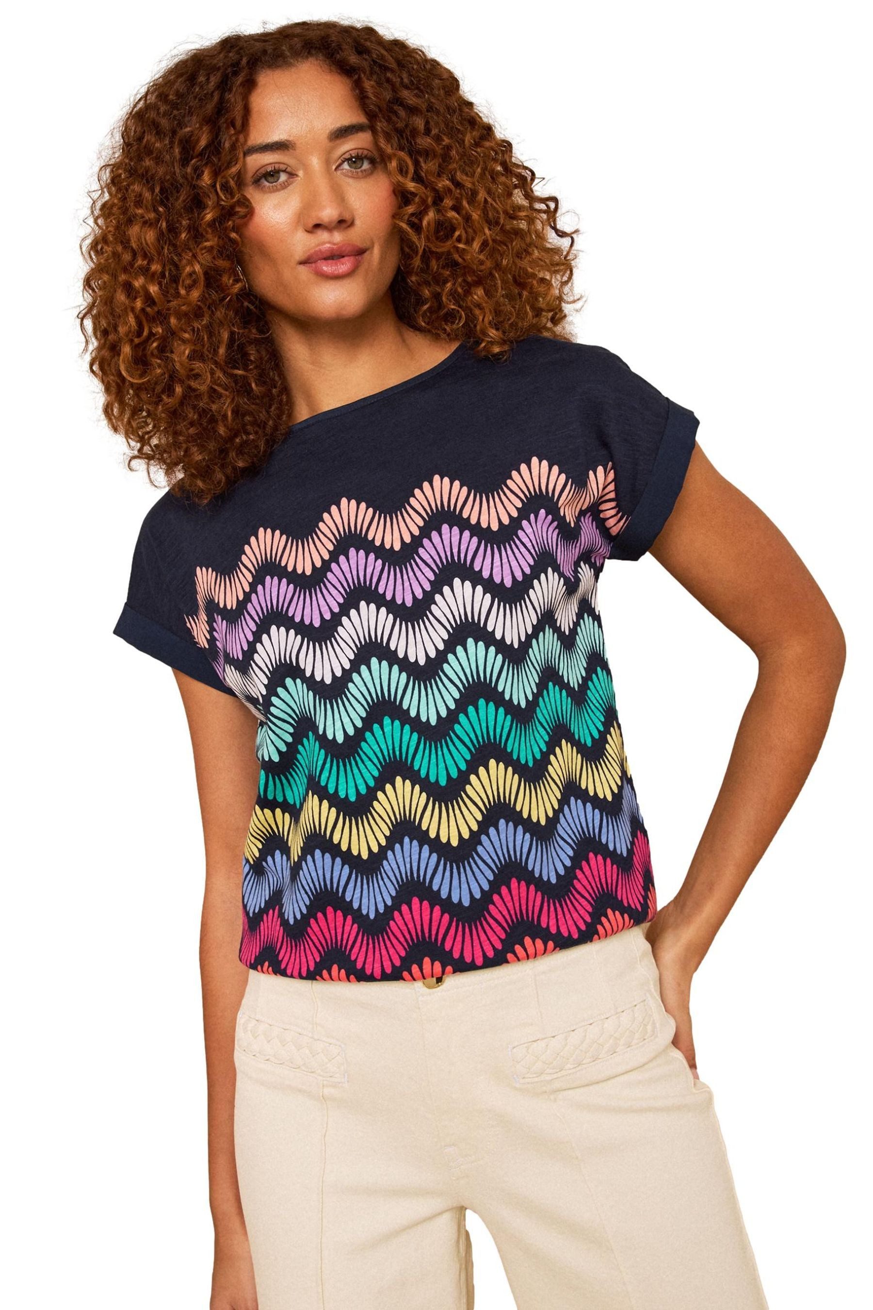 T-Shirt Love & Roses Oberteil aus Jersey, Regular