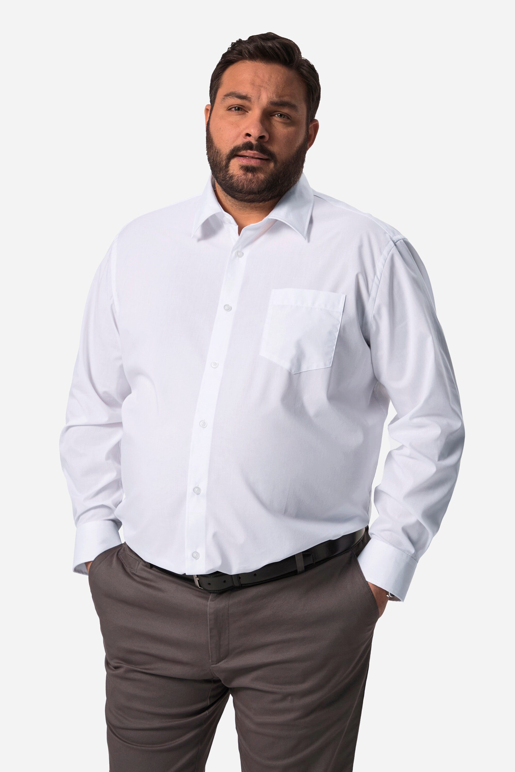 Men Plus Businesshemd Men+ Businesshemd Langarm günstig online kaufen