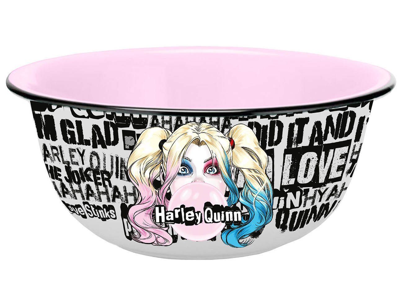 Müslischale Harley Quinn Emaille-Optik