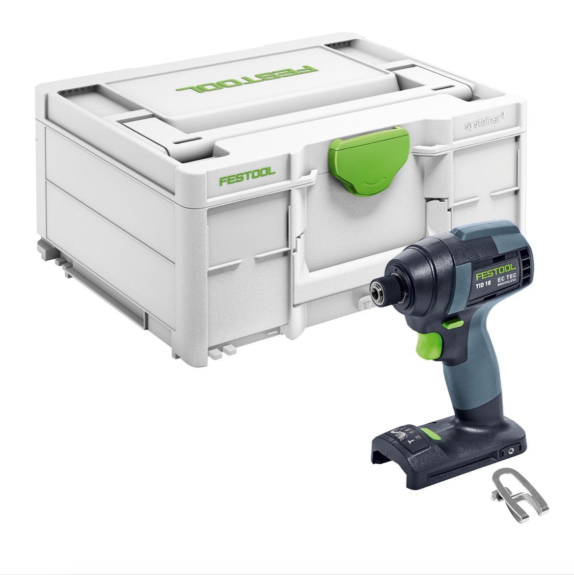 FESTOOL Akku-Schlagschrauber TID 18-Basic Akku Schlagschrauber 18V 180Nm 1/4" (576481) - ohne Ak