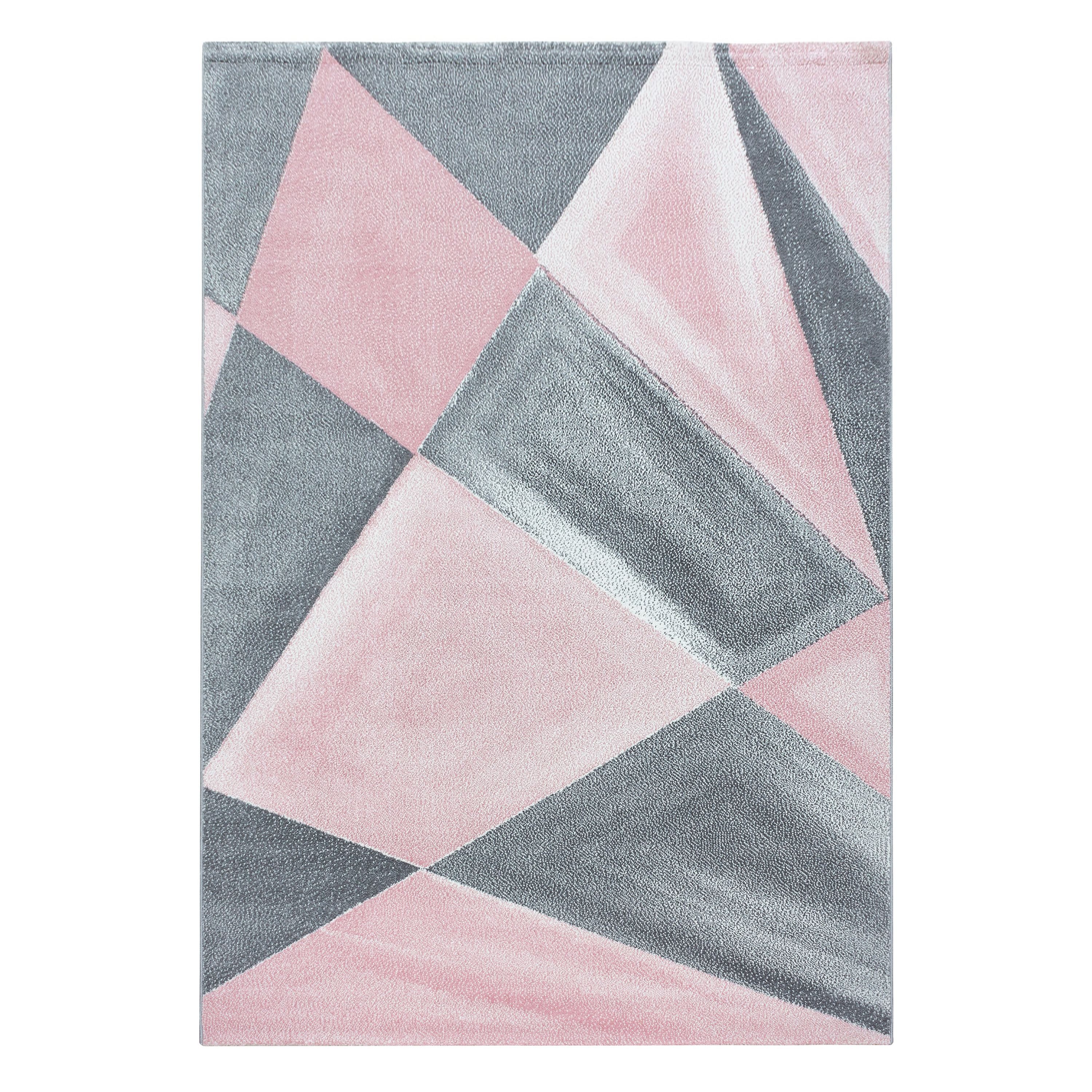 Teppium Teppich Geometrisch Design, Rechteckig, Höhe: günstig online kaufen