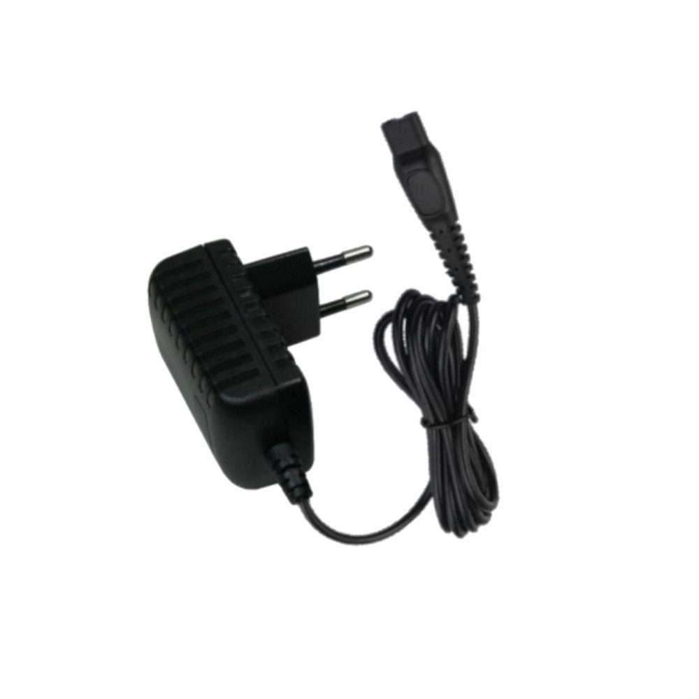 Trade-Shop Ladegerät passend für Philips AT600 AT610 AT620 AT621 AT750 AT751 Netzteil (Ladekabel 8V 0,1A für Rasierer / EU-Stecker / Kabellänge: 1,7m)