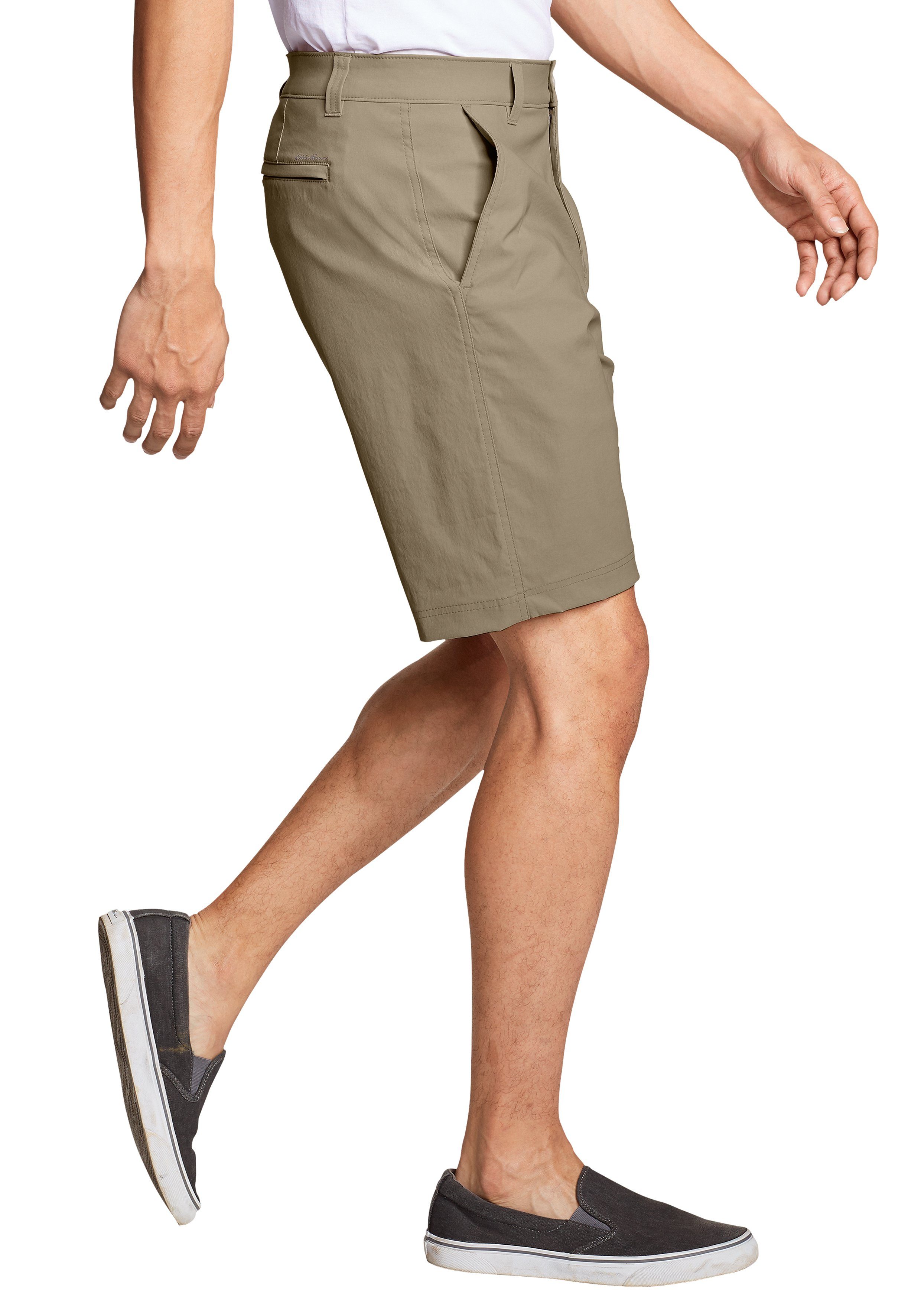 Khaki Chino Eddie Helles - Bauer Guide Shorts Uni Horizon