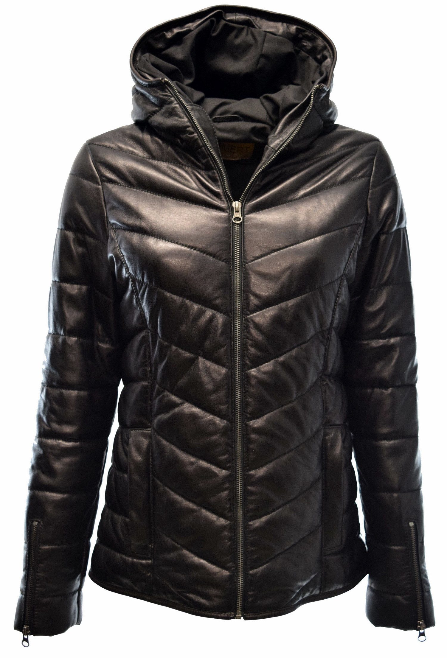 Zimmert Leather Lederjacke Luccy Damen, Steppjacke, günstig online kaufen