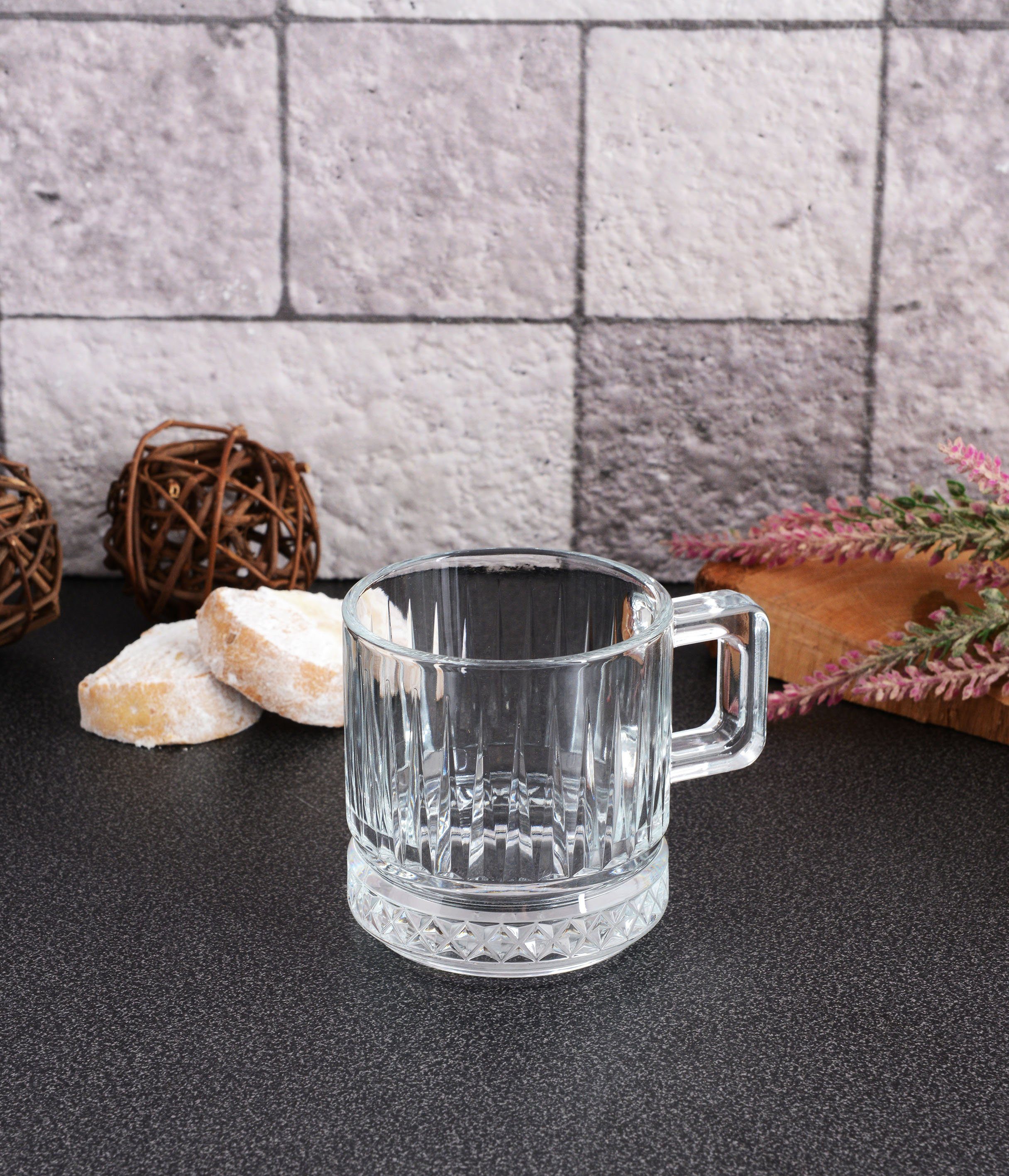 Pasabahce Teeglas 2er Set 195cc 55422 Elysia Teegläser Fincan Kupasi transparent, 2-tlg.