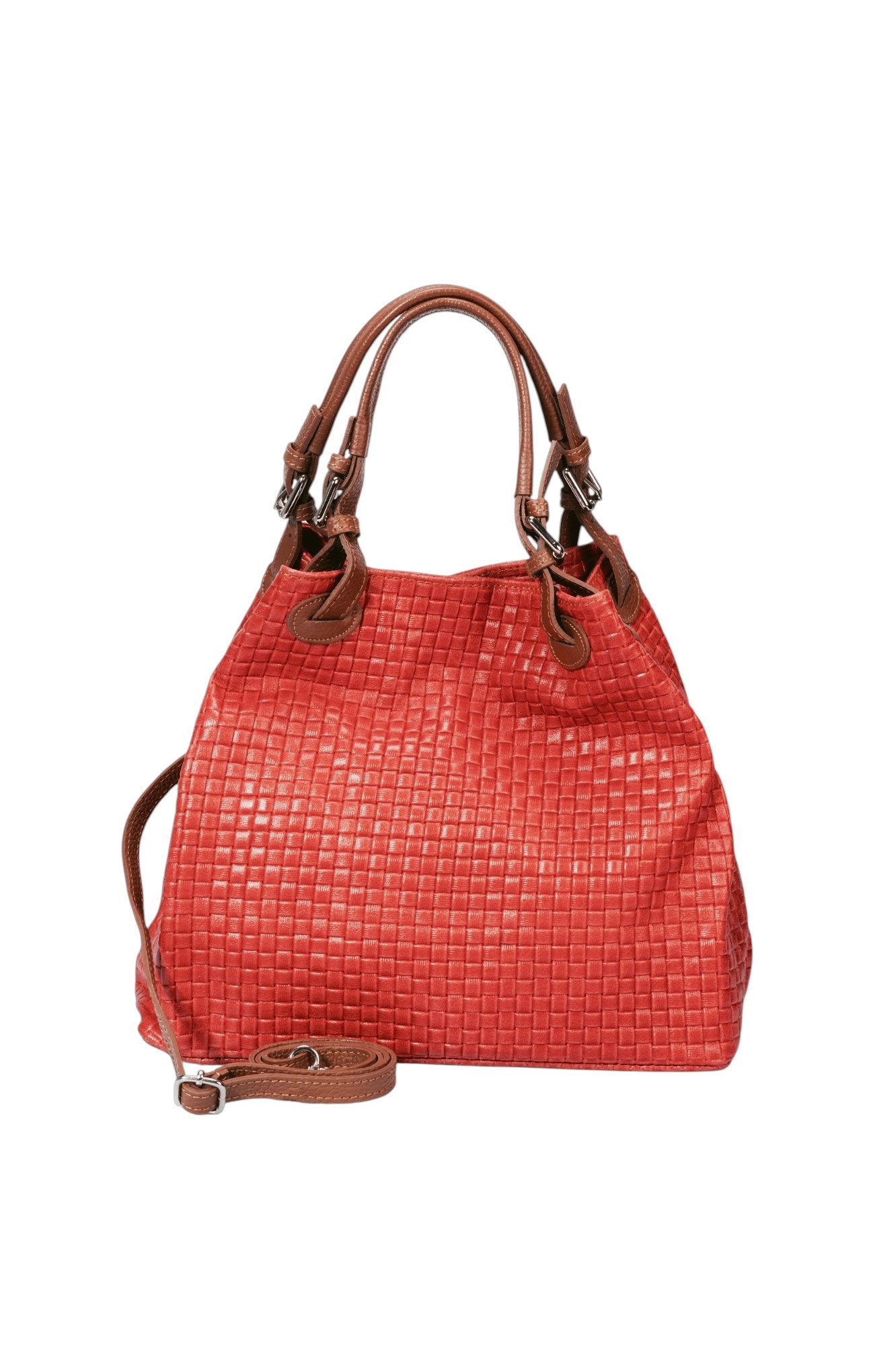 Handtasche Emma Damentasche Echtleder, Henkeltasche, Umhängetasche