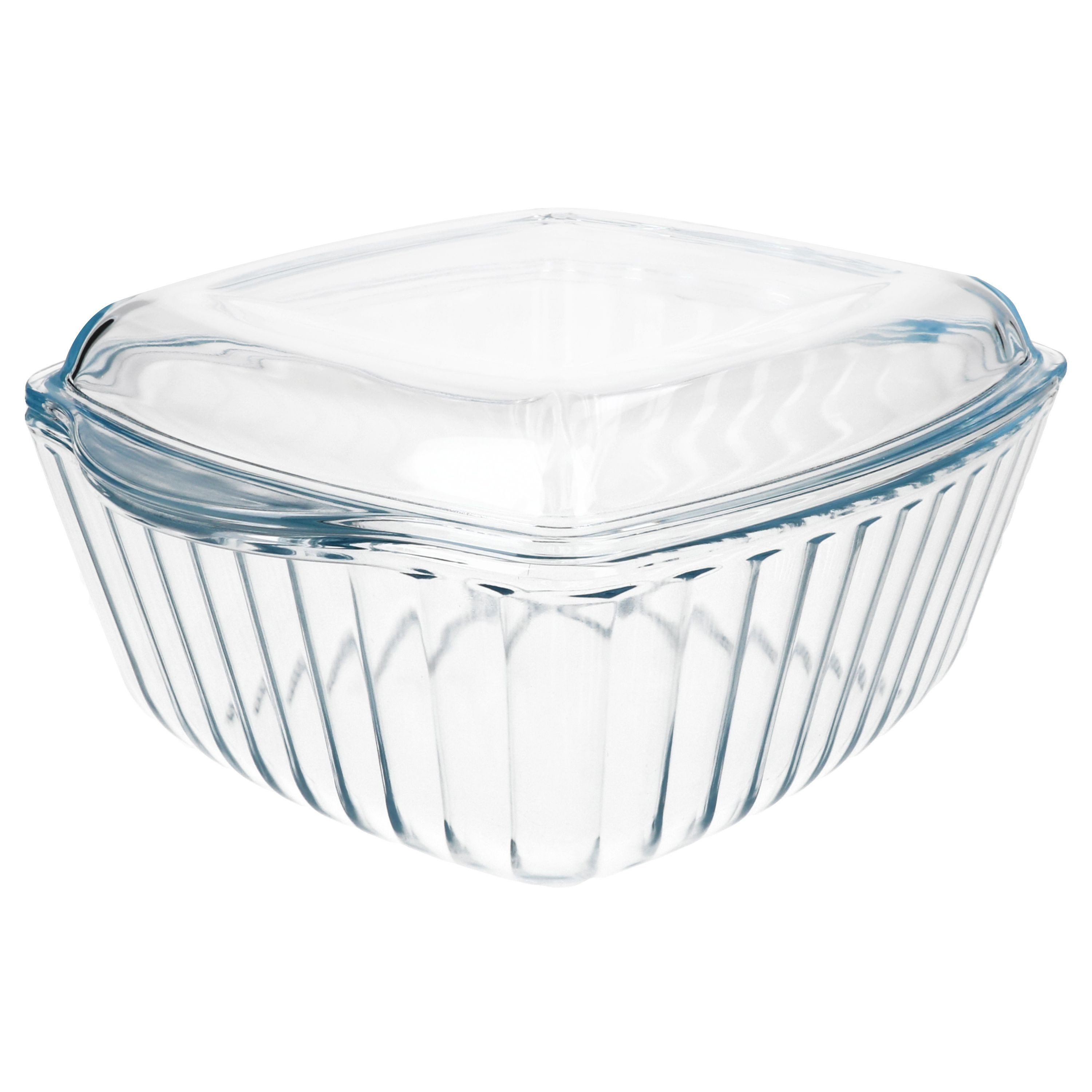 MamboCat Auflaufform MamboCat Borcam Brat- & Backform mit Deckel 1,7L Glas Auflaufform, Glas – Bild 2 von 5