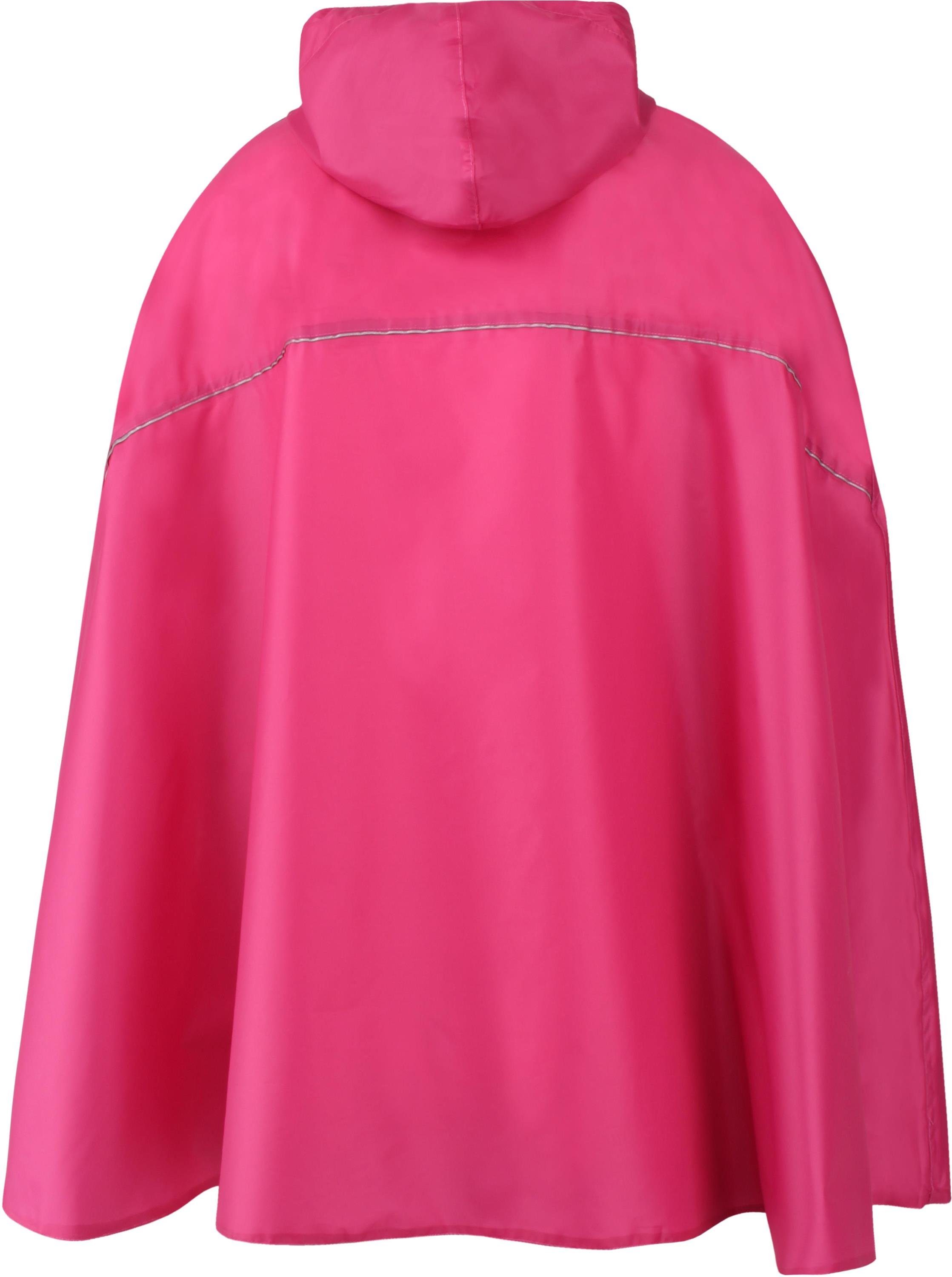 normani Regenponcho Unisex Regenponcho wasserdicht Cherrapunji mit Kapuze - 12000 mm Wassersäule - 3M™-Reflektor