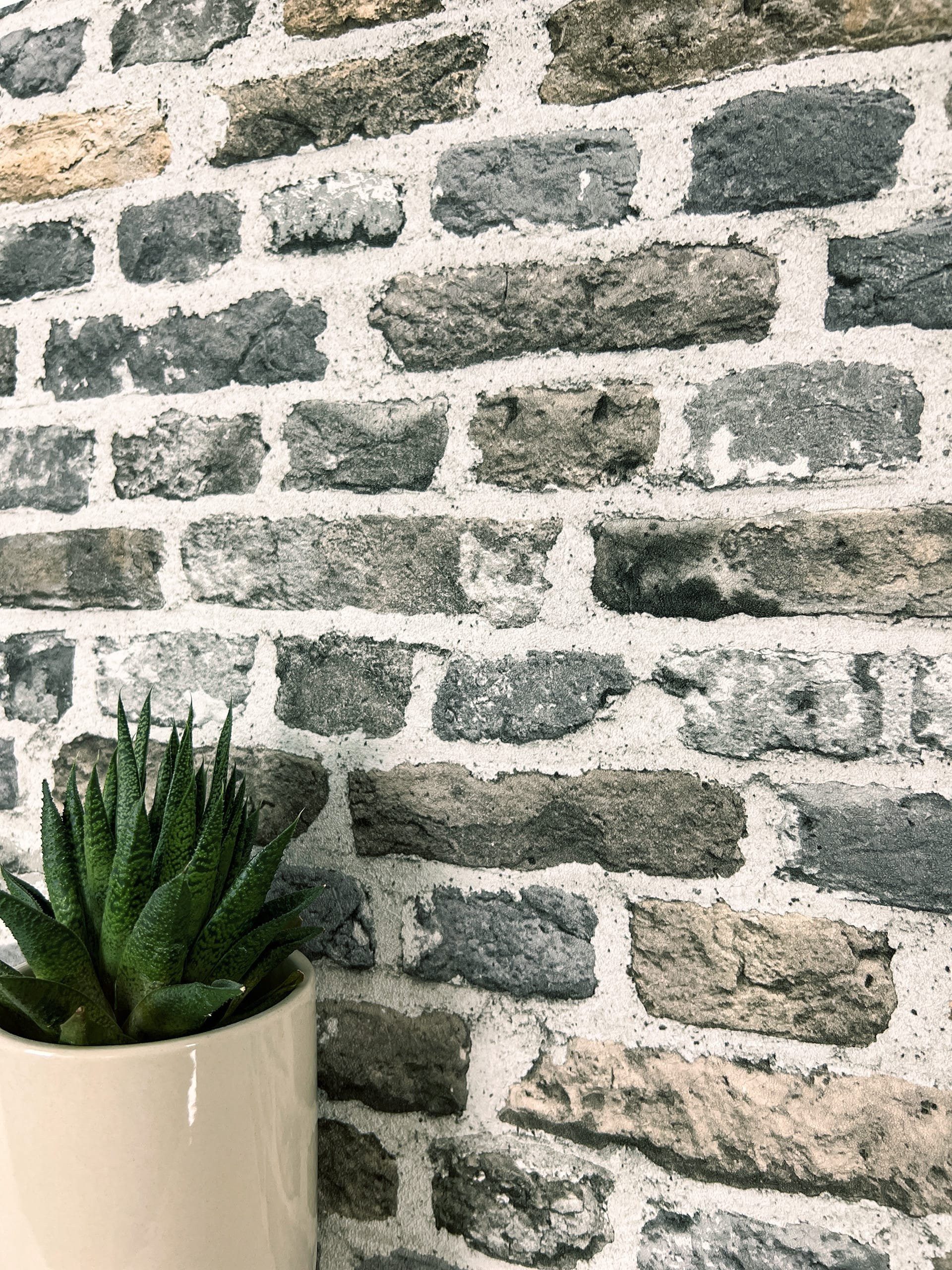 Newroom Vliestapete, Grau Tapete Modern Stein günstig online kaufen