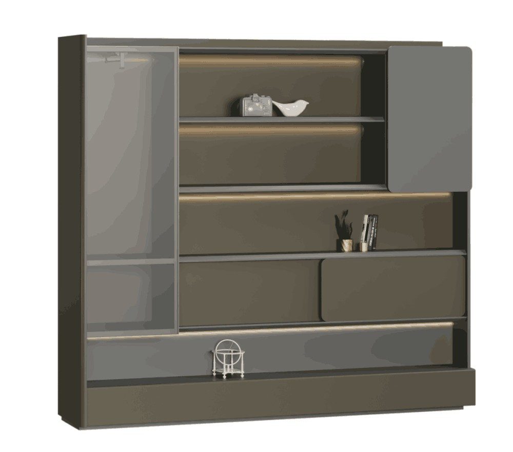 JVmoebel Aktenschrank Designer Schrank mit Glastüren für das Arbeitszimmer
