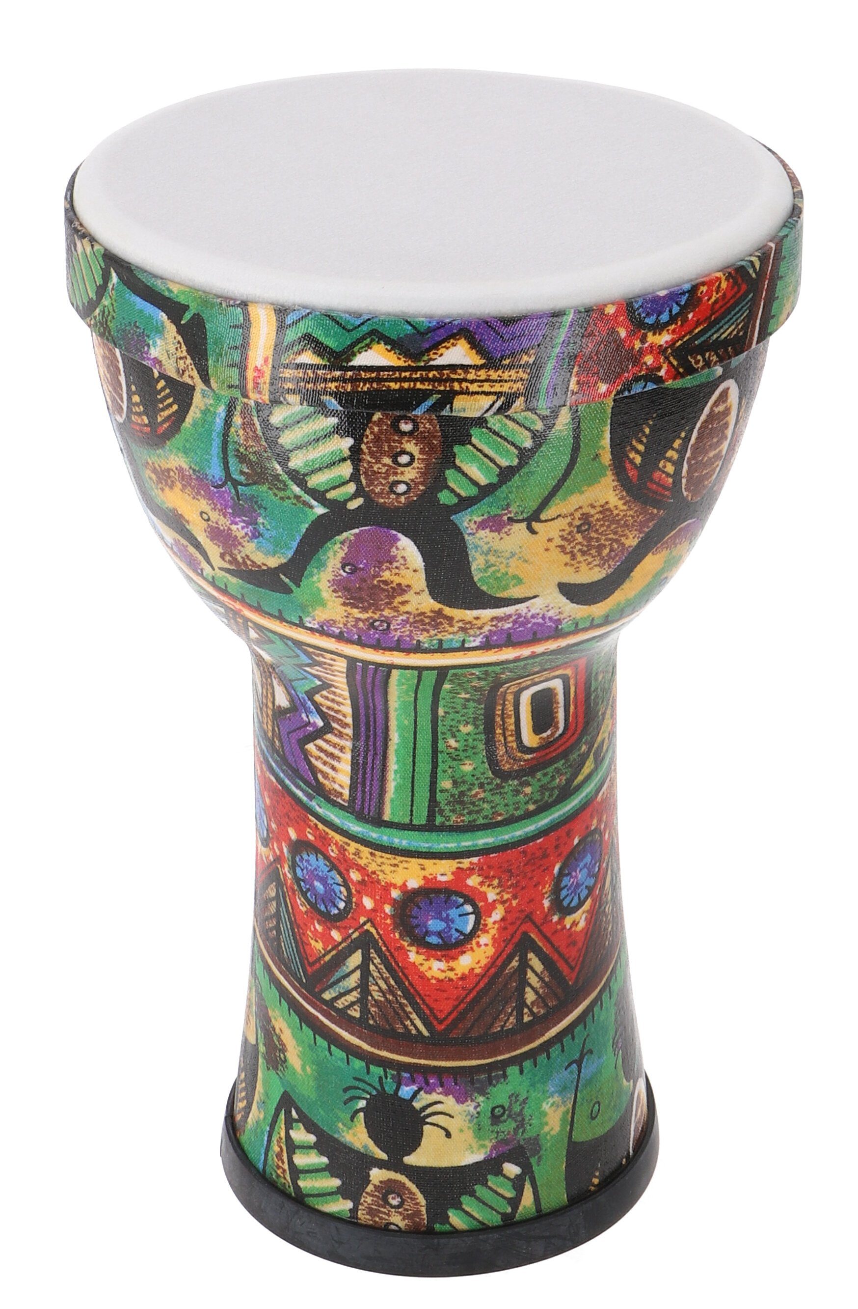 Spielzeug-Musikinstrument Farbige Djembe/ Holztrommel/ Percussion..