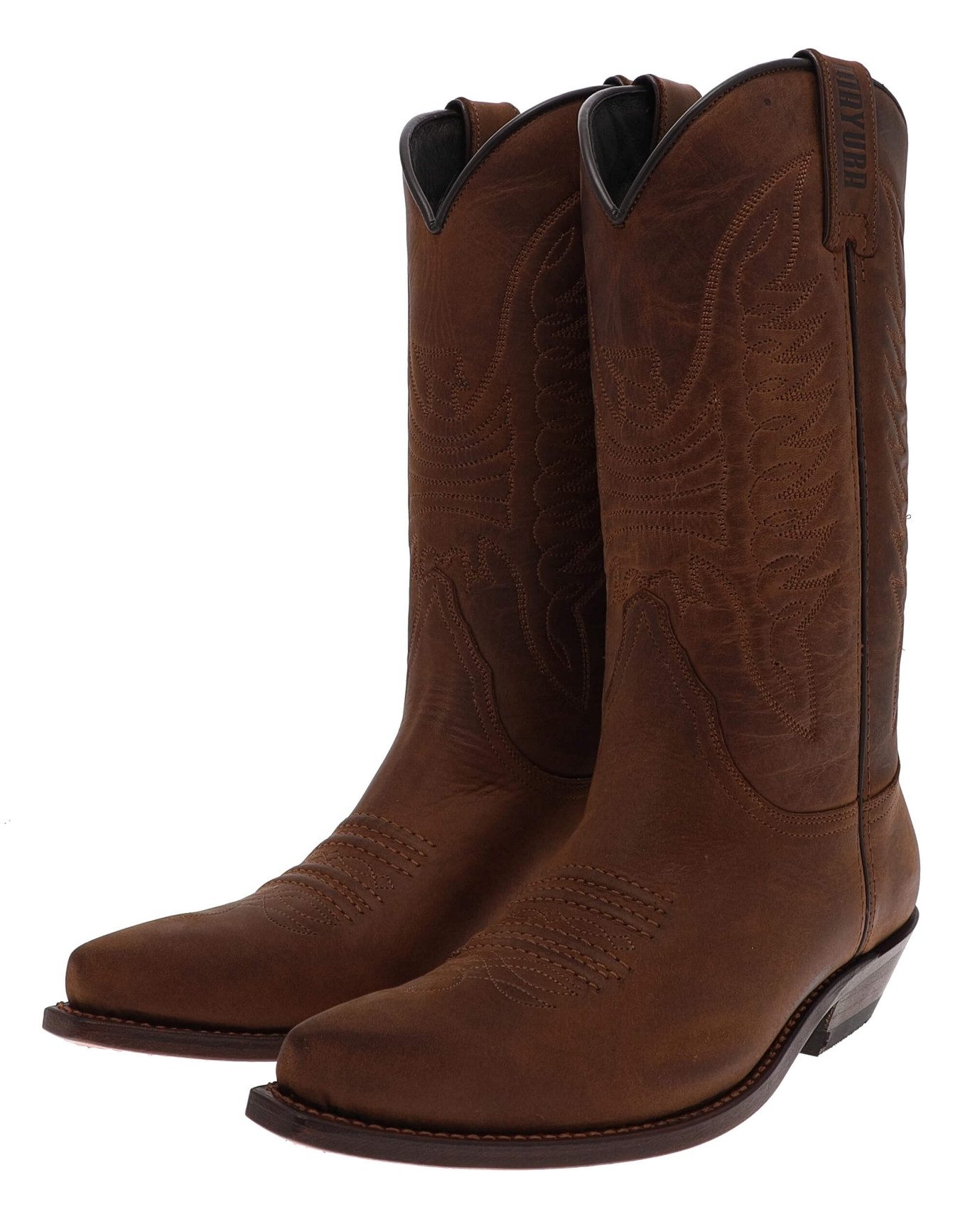 MB020 Braun Cowboystiefel