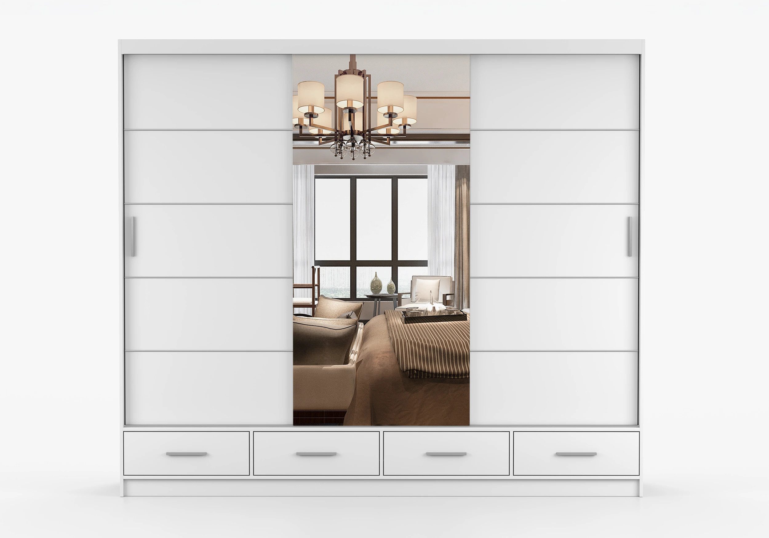 imoebel24 Schwebetürenschrank FLORENCE 250 cm - günstig online kaufen