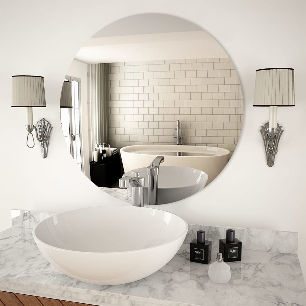 DOTMALL Wandspiegel Wandspiegel 70 cm Rund günstig online kaufen