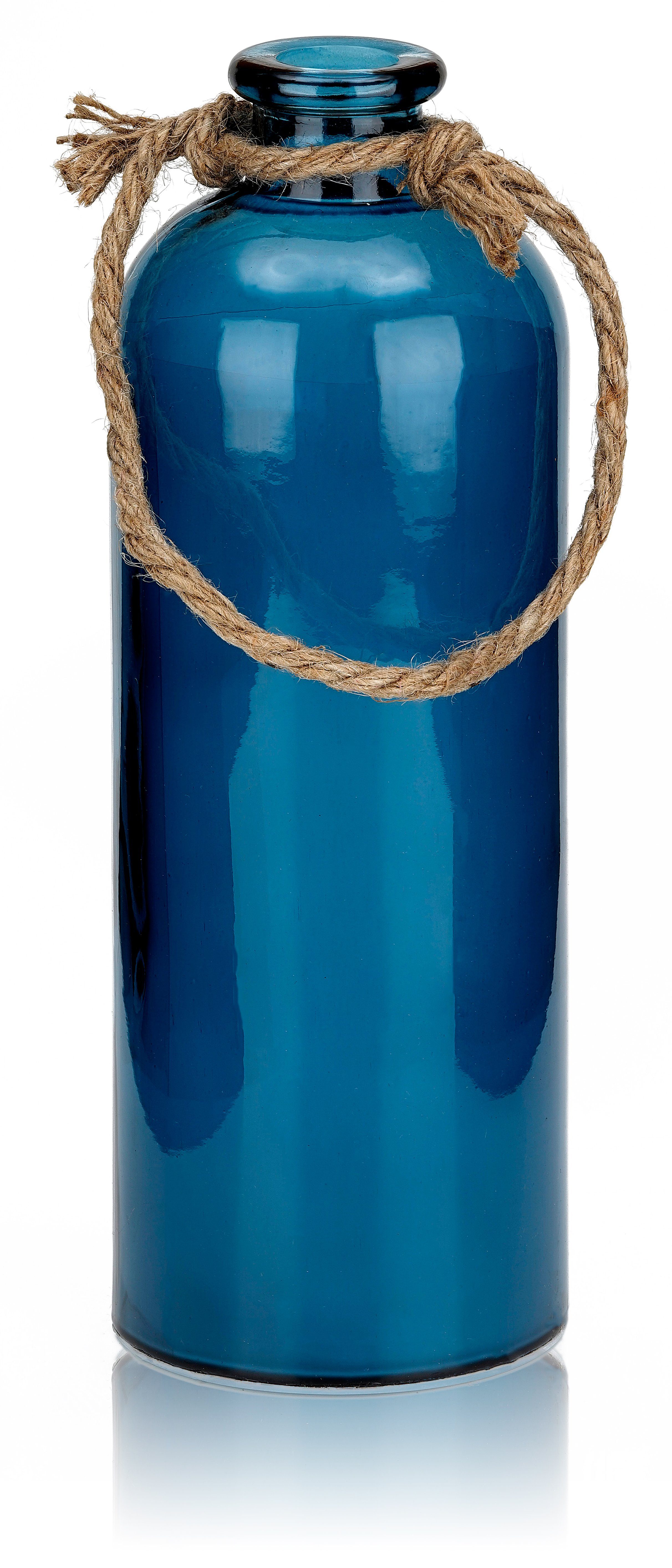 BRUBAKER LED Dekolicht Lichterflasche mit 10 LED Sternen, LED Lichterkette, Warmweiß, Dekoleuchte, Party Licht Deko, Höhe 31,5 cm