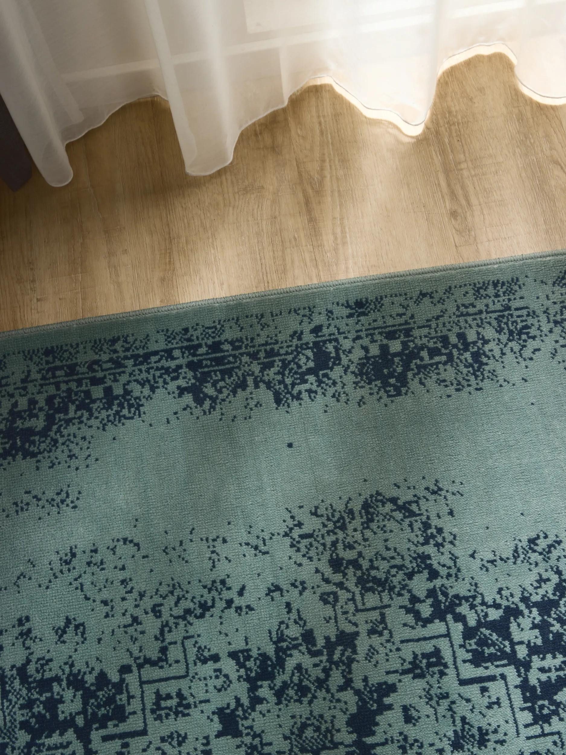 benuta Teppich Suki, rechteckig, Höhe: 6 mm, Vintage-Look, Kurzflor, Retro Teppich Wohnzimmer, Schlafzimmer