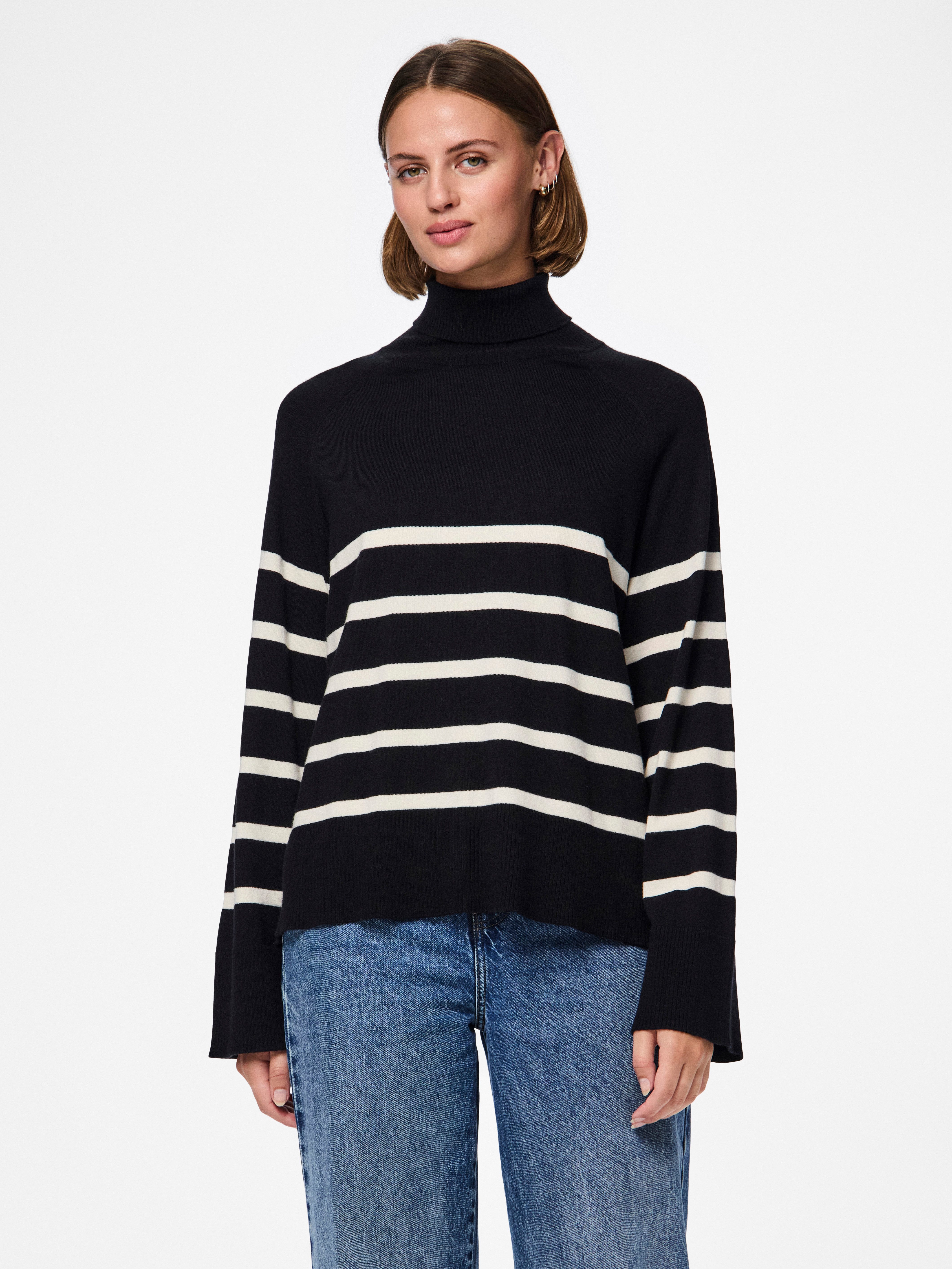 Rollkragenpullover PCSIA LS ROLLNECK KNIT NOOS BC