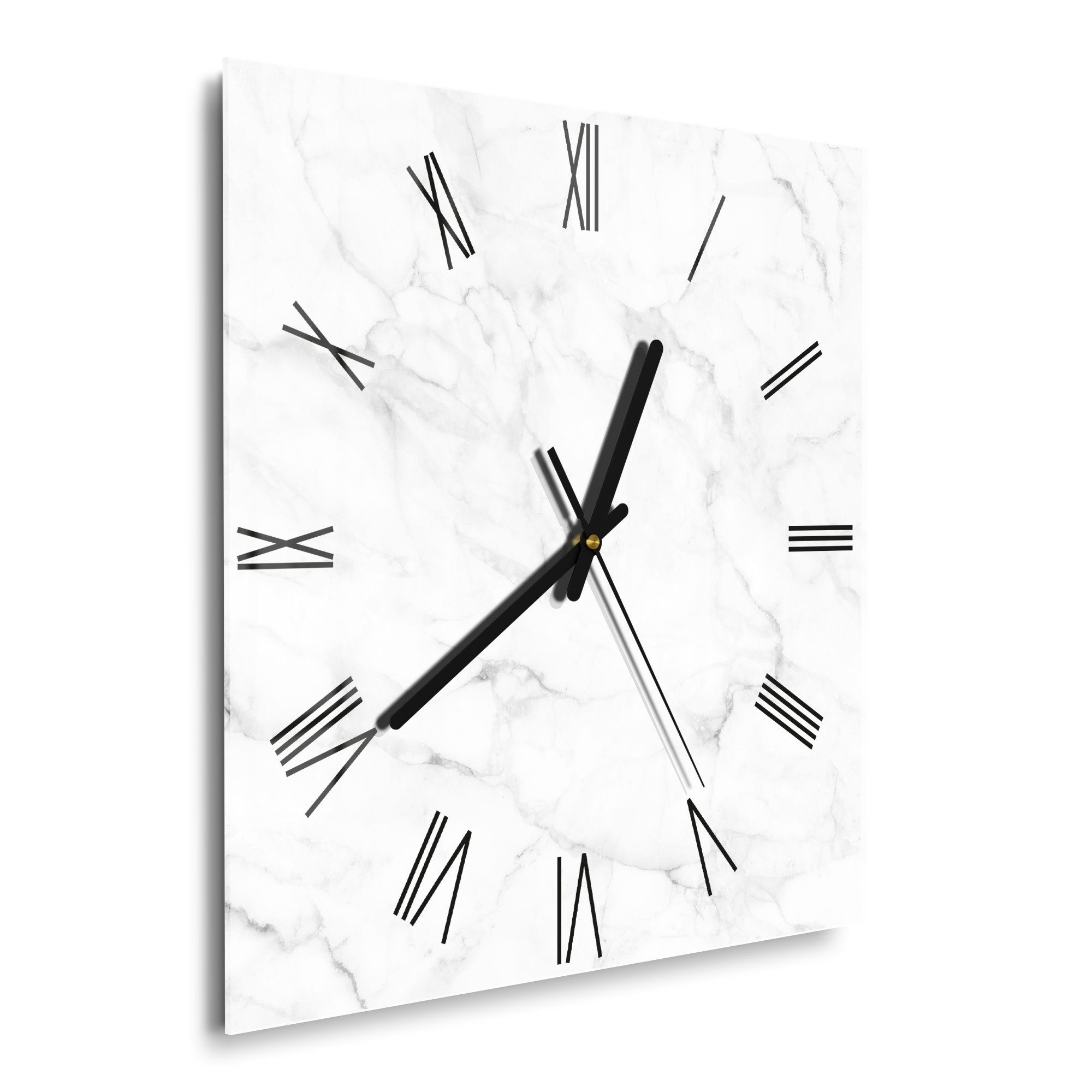 DEQORI Wanduhr 'Marmorplatte im Detail' (Glas günstig online kaufen