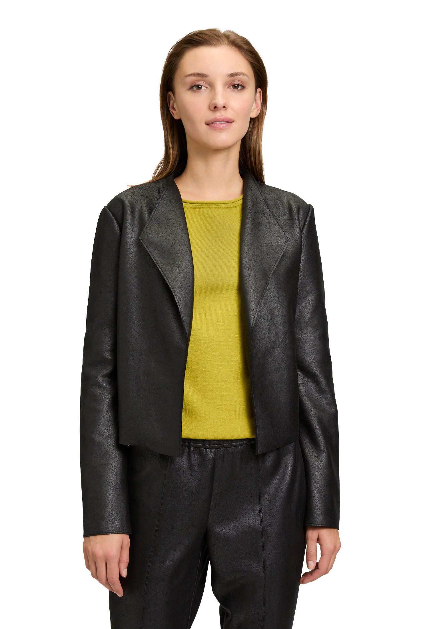 Cartoon Jackenblazer Cartoon Blazer-Jacke mit offenem günstig online kaufen