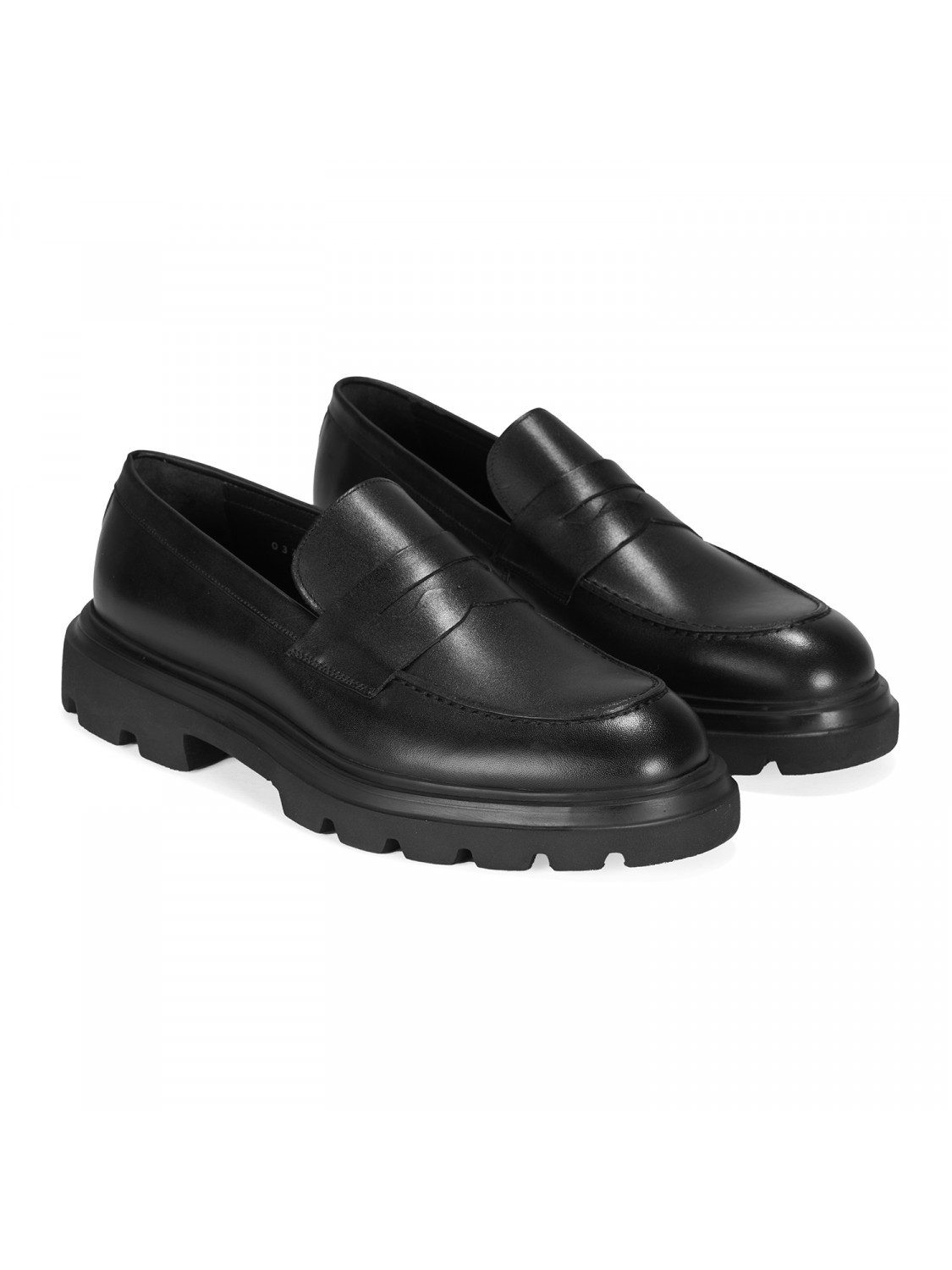 Desa Desa Herren-Lederslipper – 5 cm Absatz, runde Zehenpartie, atmungsakti Sneaker