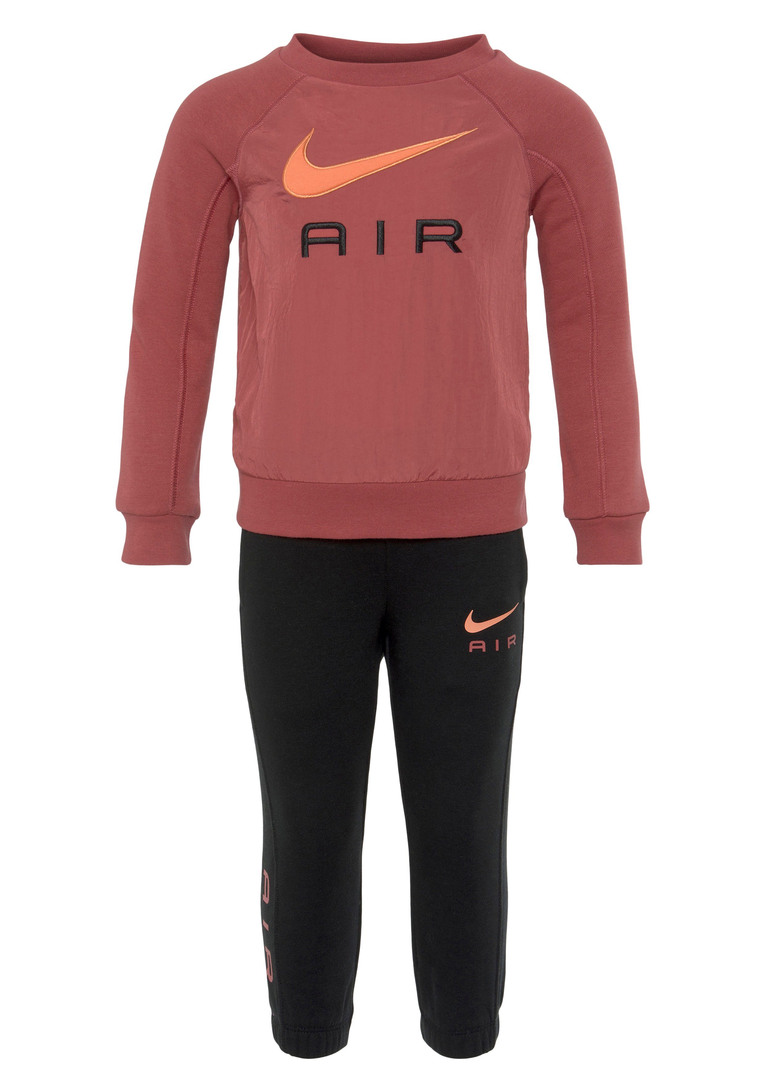 Nike Sportswear Jogginganzug für SET CREW NSW 2-tlg) AIR (Set, Kinder N - CANYON RUST