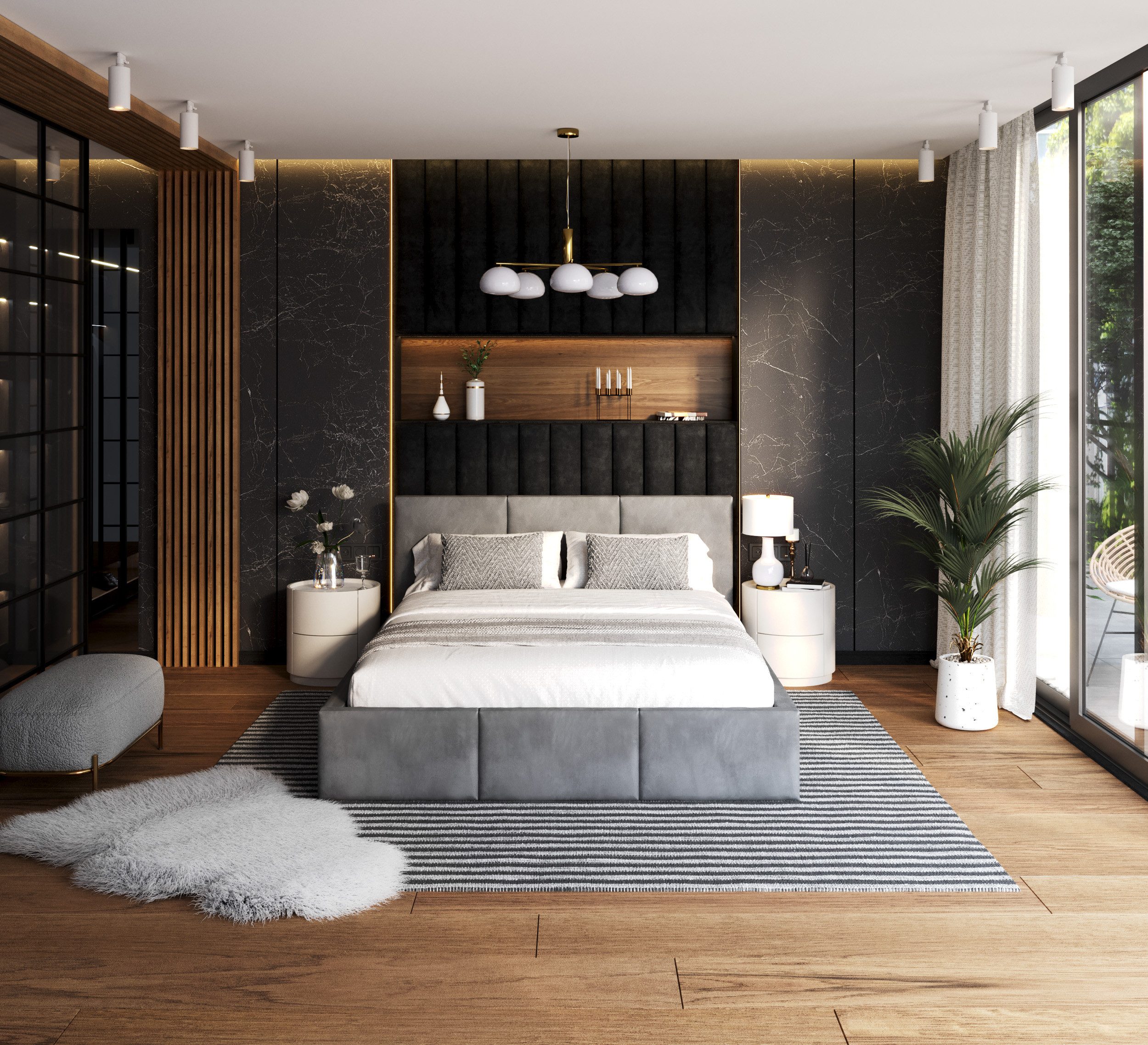 thematys Polsterbett Stauraumbett Bett mit Bettkasten - MADE IN EU - mit sa günstig online kaufen