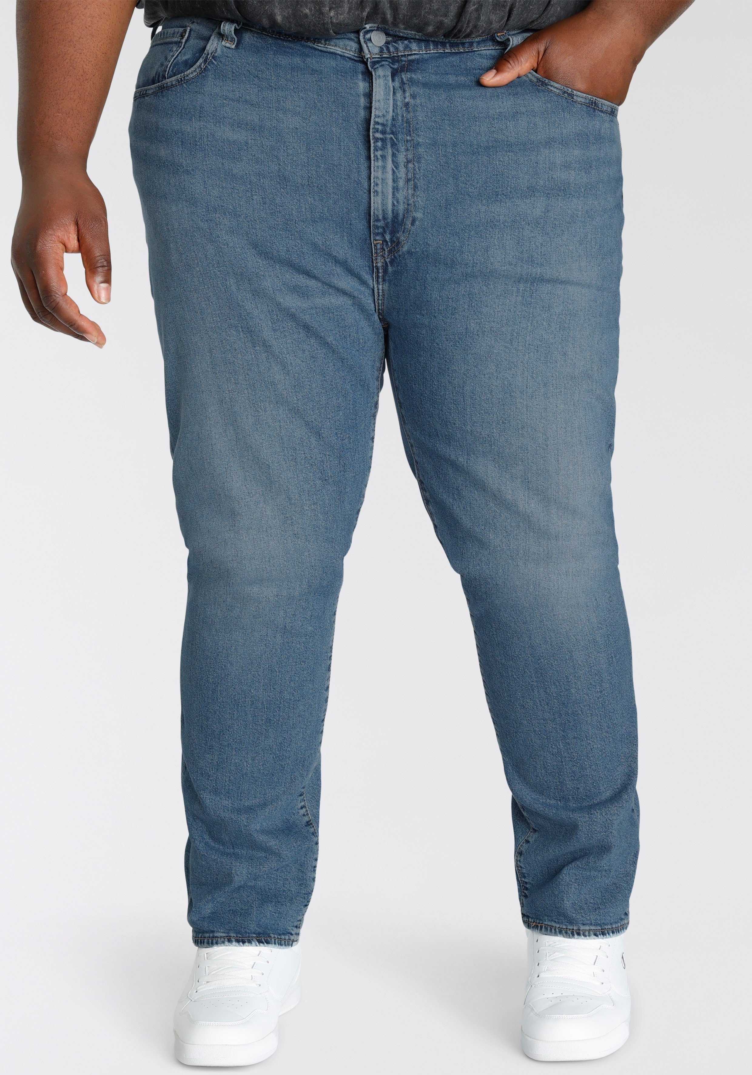 Levi's® Plus Tapered-fit-Jeans 512 in authentischer Waschung