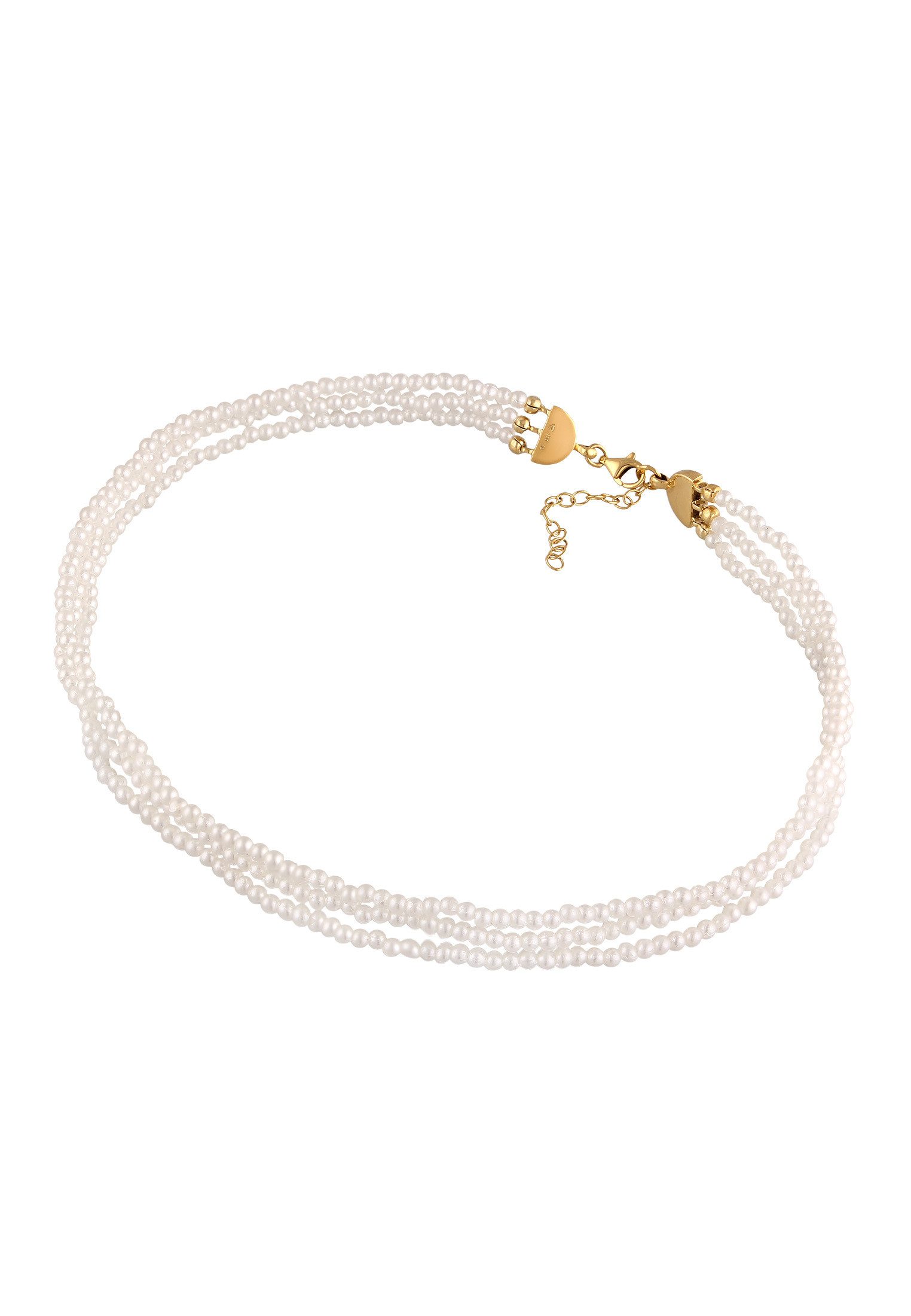 Elli Perlenkette Synthetische Perlen Choker Brautschmuck 925 Silber günstig online kaufen