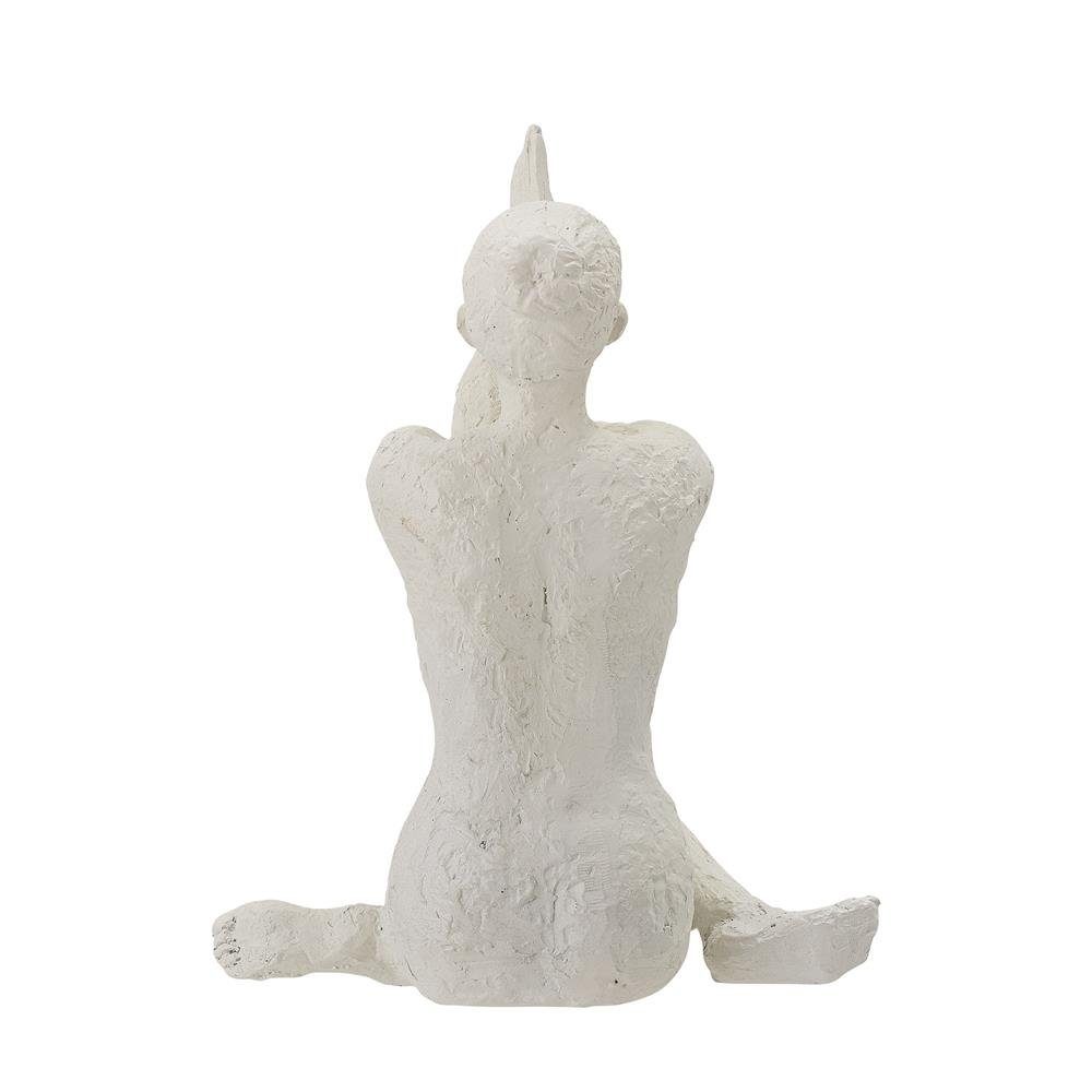 Frauenfigur L17,5 (1 W11 x H23 St., Polyresin Yogafigur Adalina Dekofigur cm), Bloomingville Yoga Mädchen Weiß x