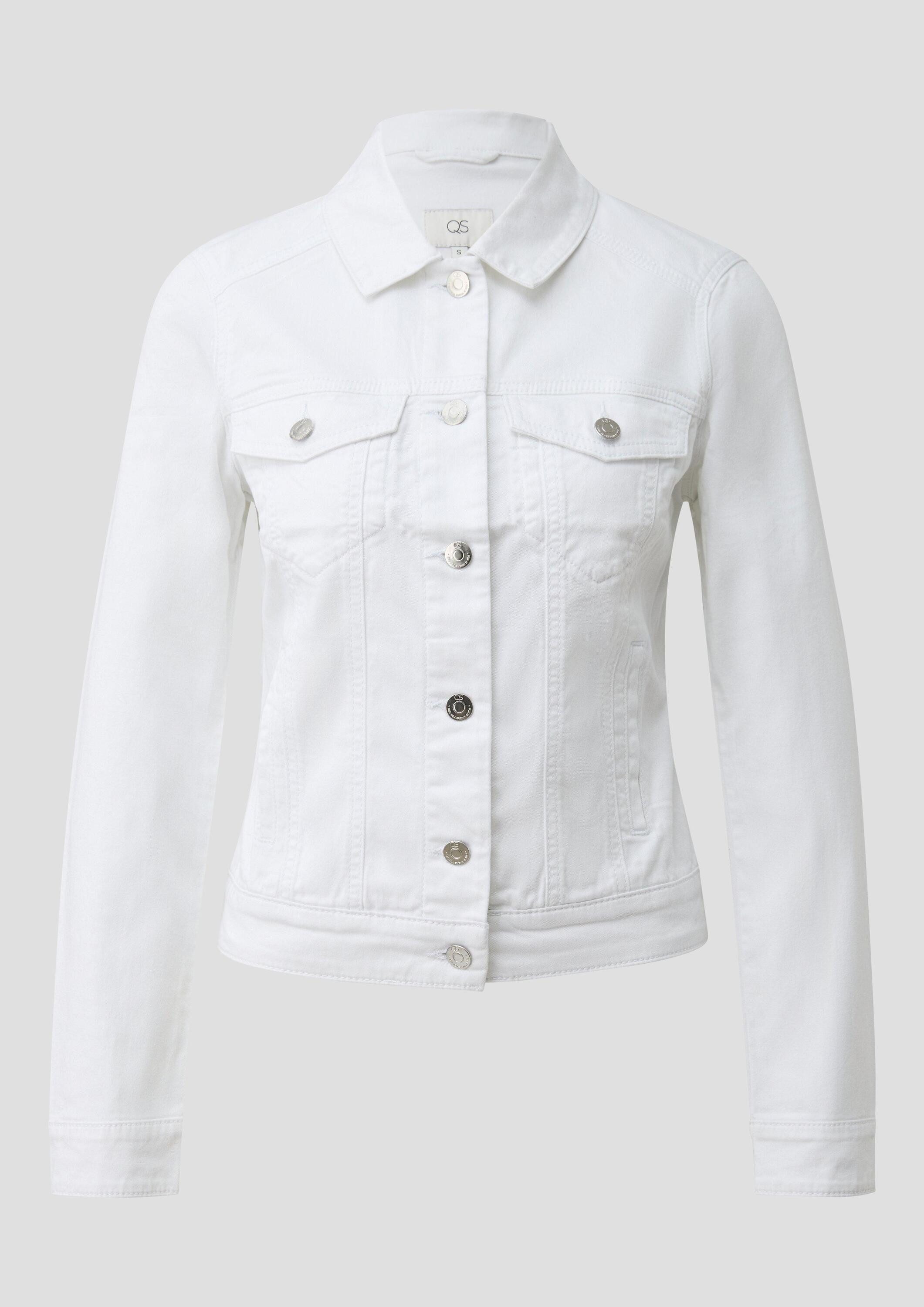 QS Funktionsjacke Indoor-Jacke Colourdenim-Jacke
