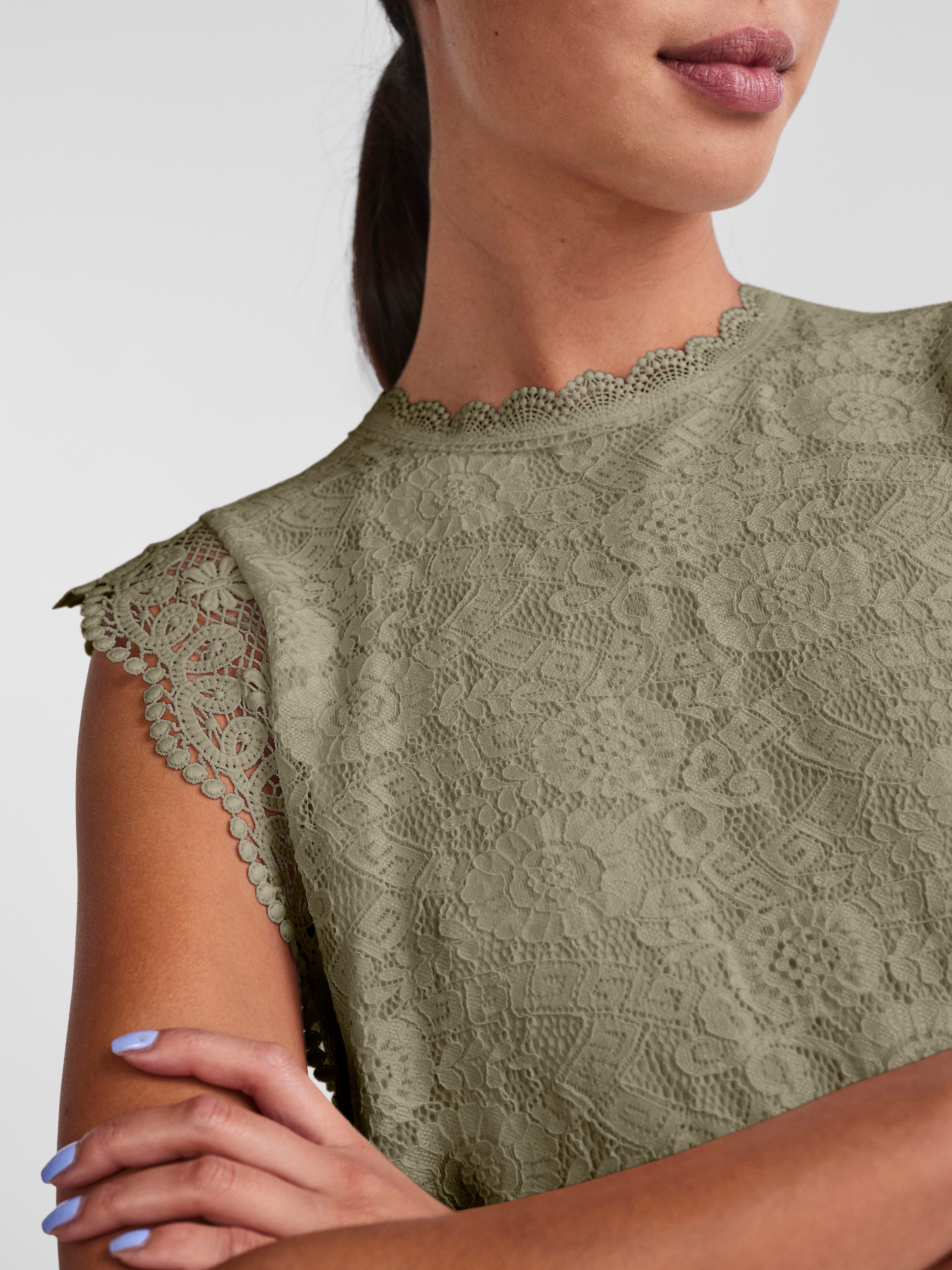 pieces Spitzentop PCOLLINE günstig online kaufen