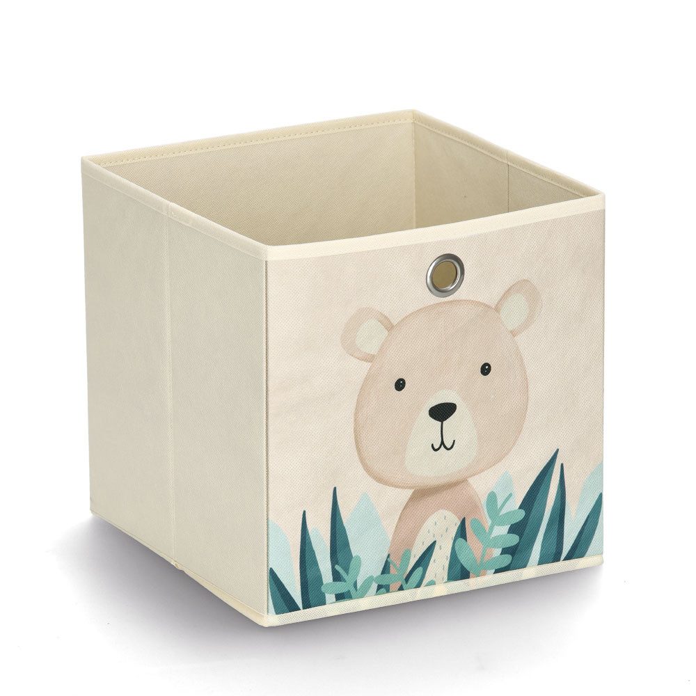 Zeller Present Aufbewahrungsbox Aufbewahrungsbox Bär, Vlies günstig online kaufen