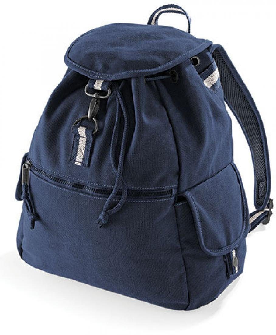 Quadra Freizeitrucksack Vintage Canvas Backpack / Rucksack, 30 x 36 x 16 cm