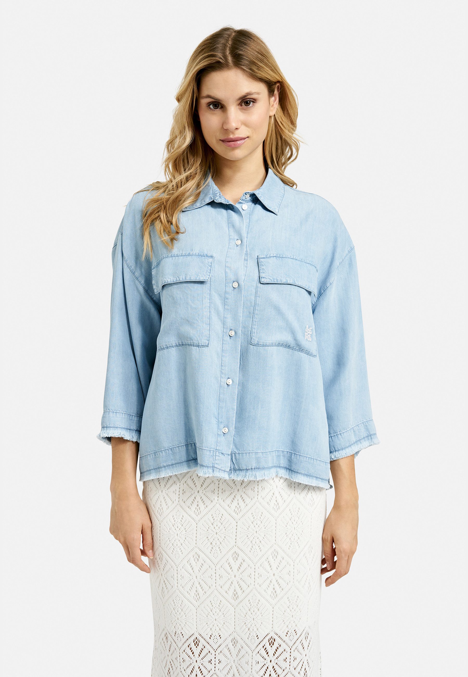 Jeansbluse