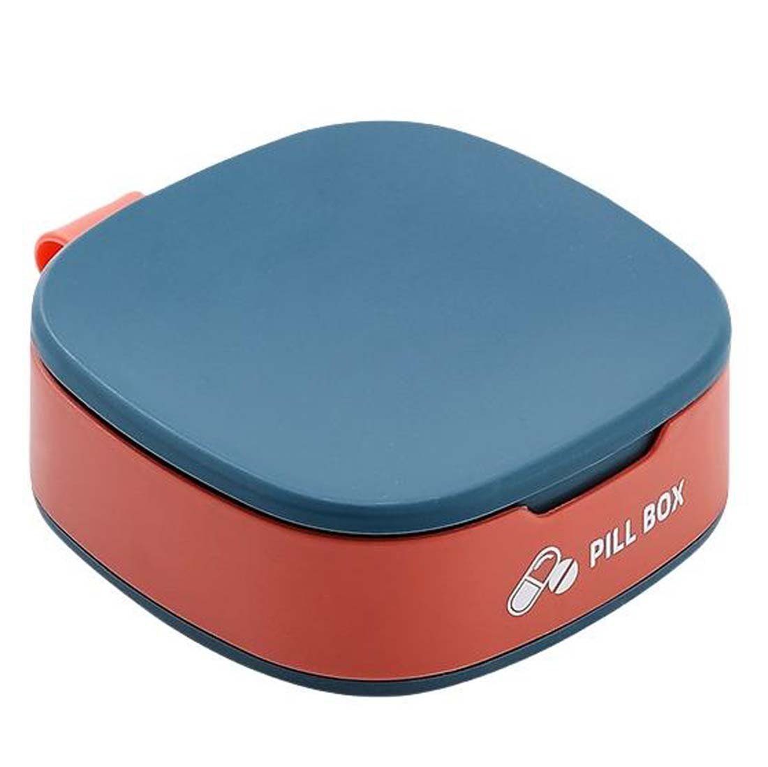 FIDDY Pillendose Tragbare kleine Medikamentenbox, Reise-Medizinbox für Haushaltsbedarf, (Mini-Medizin-Aufbewahrungsbox, 1 St)