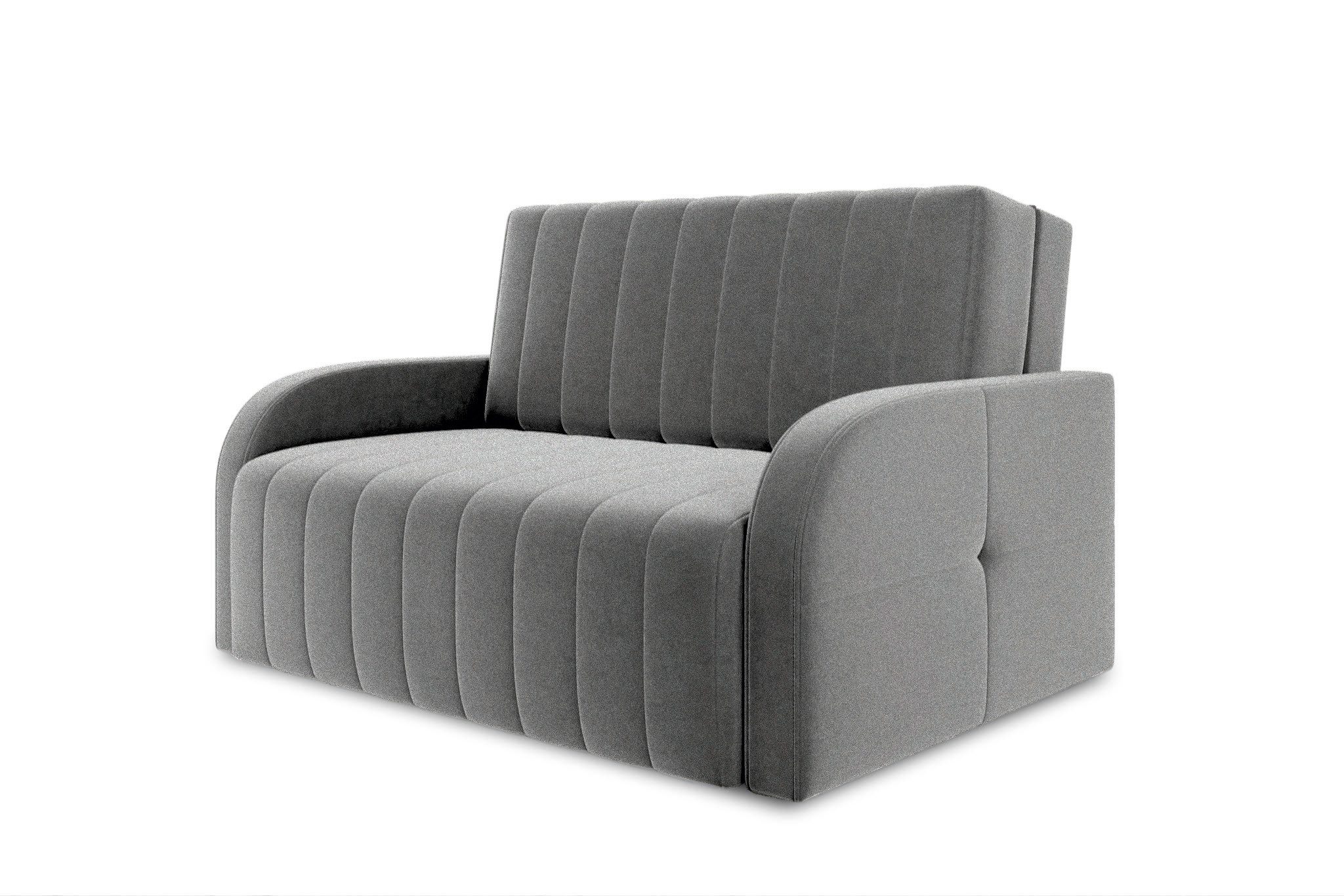 MOEBLO Kindersofa MONTANA 120, Schlafsessel Sofa Sessel Jugendsofa Schlafsofa 2-Sitzer Gästebett mit Schlaffunktion, mit Bettkasten, mit Relaxfunktion