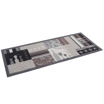Küchenläufer Küchenläufer Teppich Trendy Bistro Beige Braun, Pergamon, Rechteckig, Höhe: 5 mm