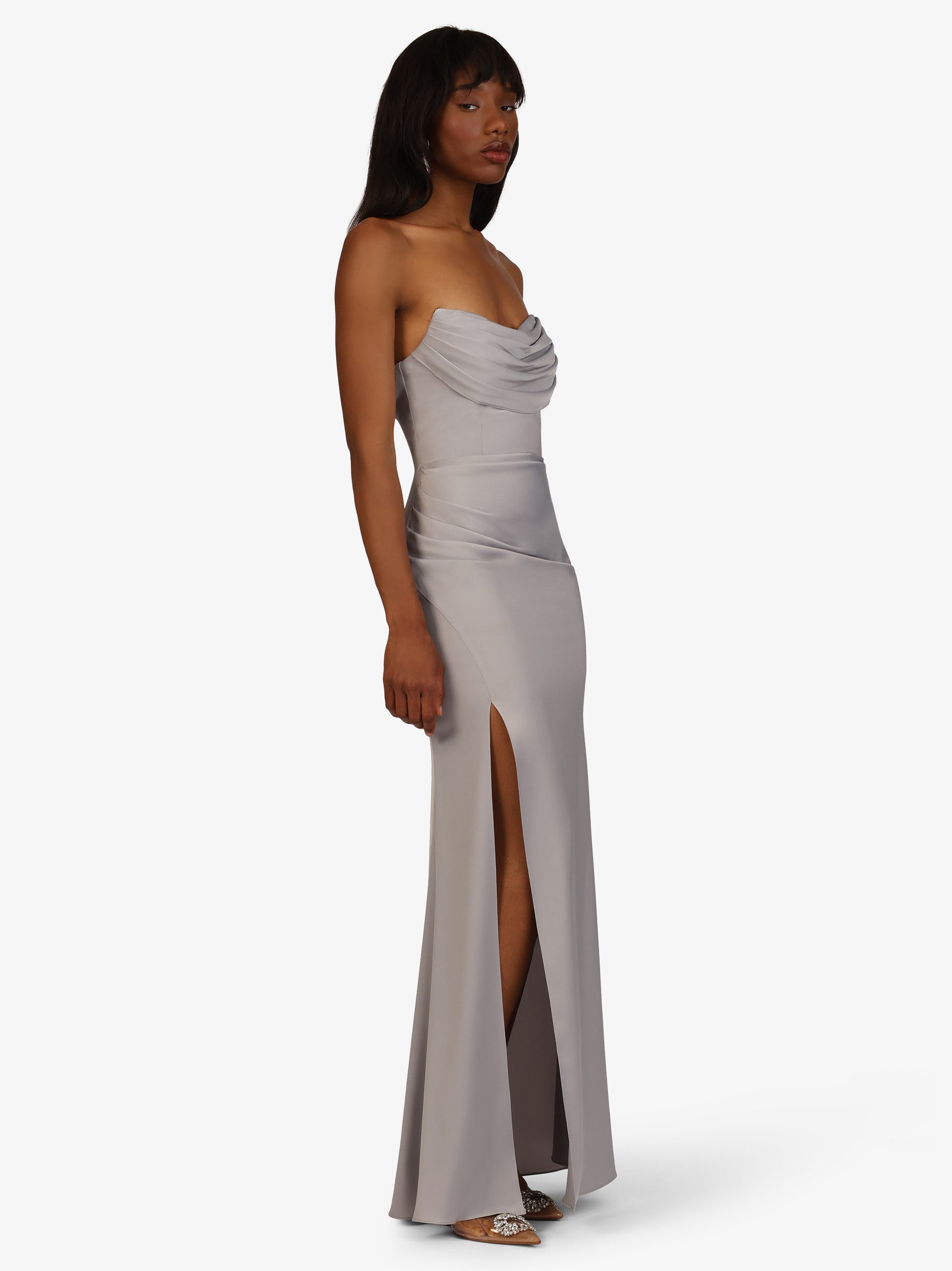 Kraimod Abendkleid mit Raffung an der Hüfte