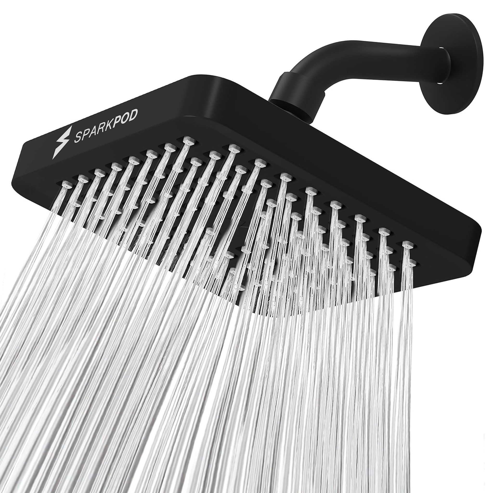 sparkpod Regenduschkopf XXL Regenduschkopf Hochdruck – Luxus Wellness-Dusch günstig online kaufen