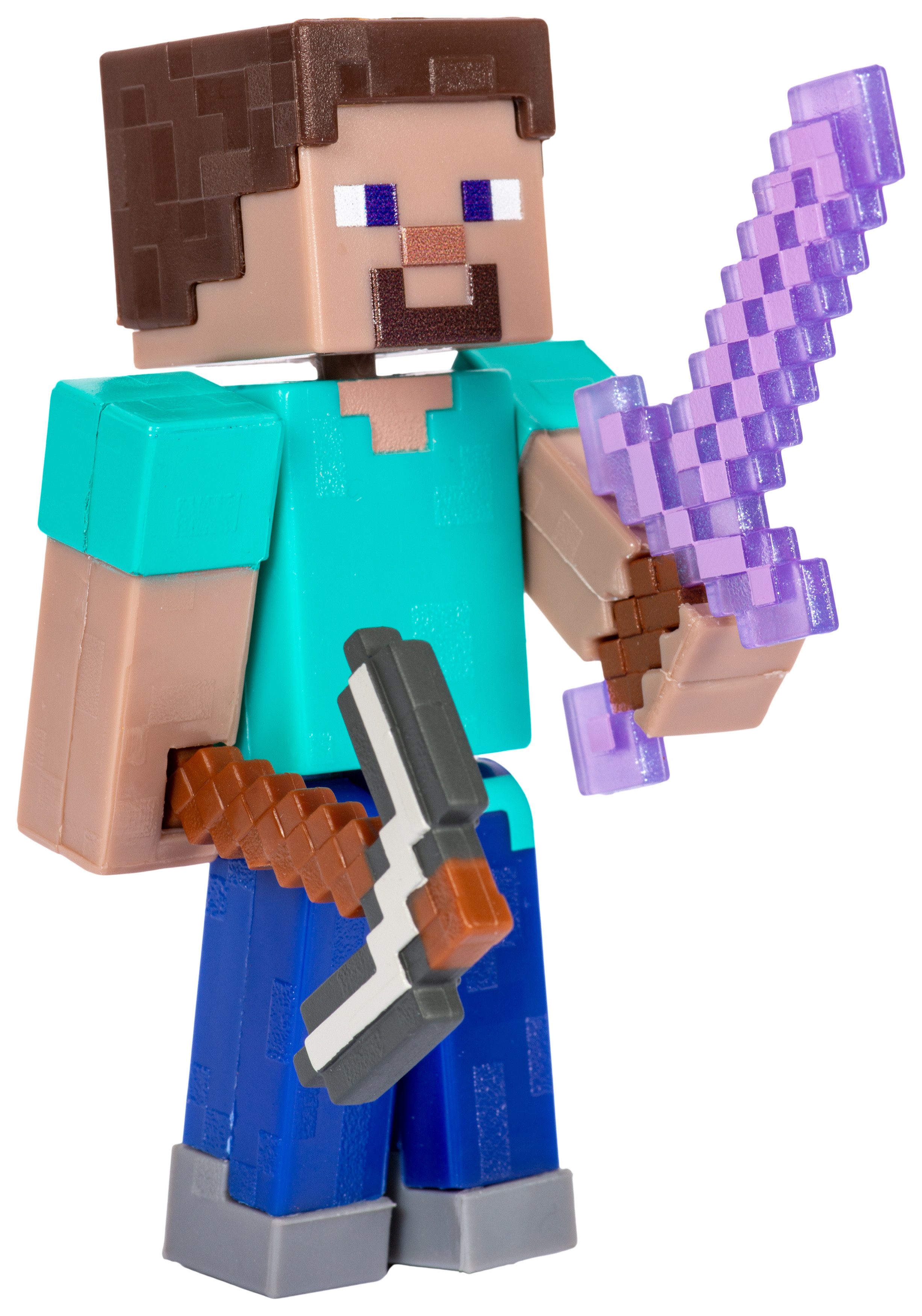 Mattel® Spielfigur Minecraft - Core Figur Steve (NEU & OVP)