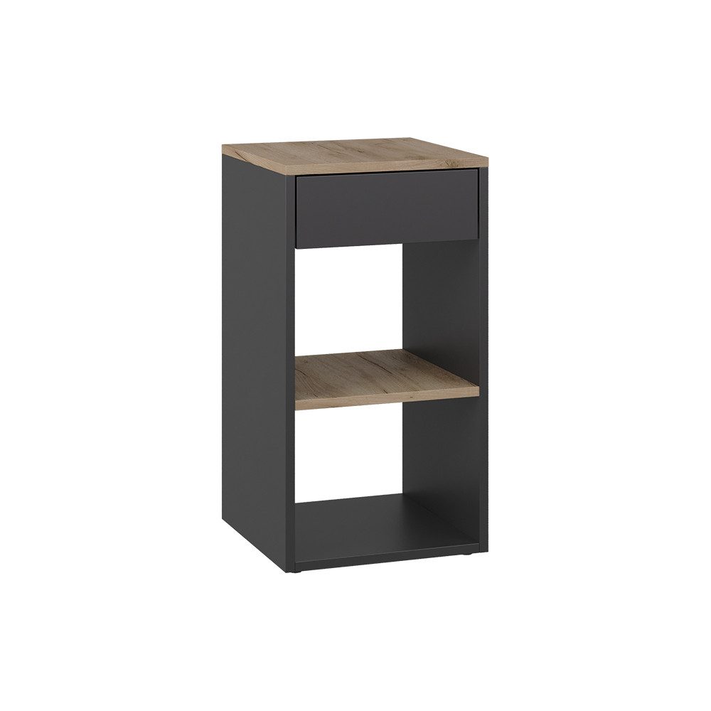 Vicco Nachtschrank Dany, Anthrazit/Goldkraft Eiche, 35 günstig online kaufen