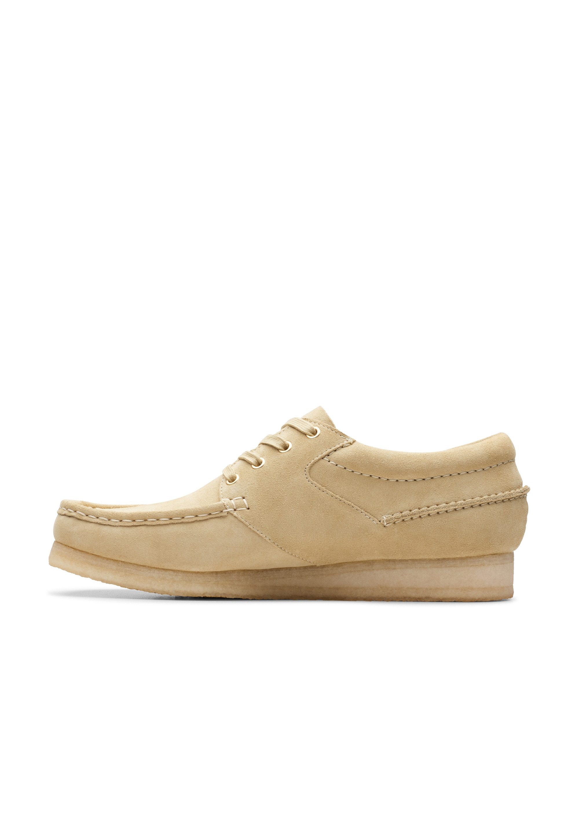 Clarks Wallabee Schnürschuh in modernem Retro-Design