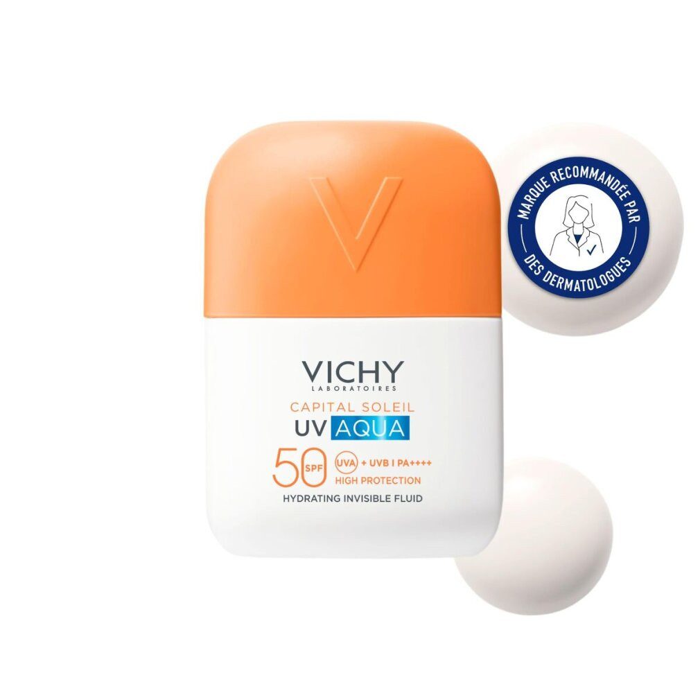 Vichy Körperpflegemittel CAPITAL SOLEIL UV AQUA unsichtbares Feuchtigkeitsfluid SPF50 50 ml