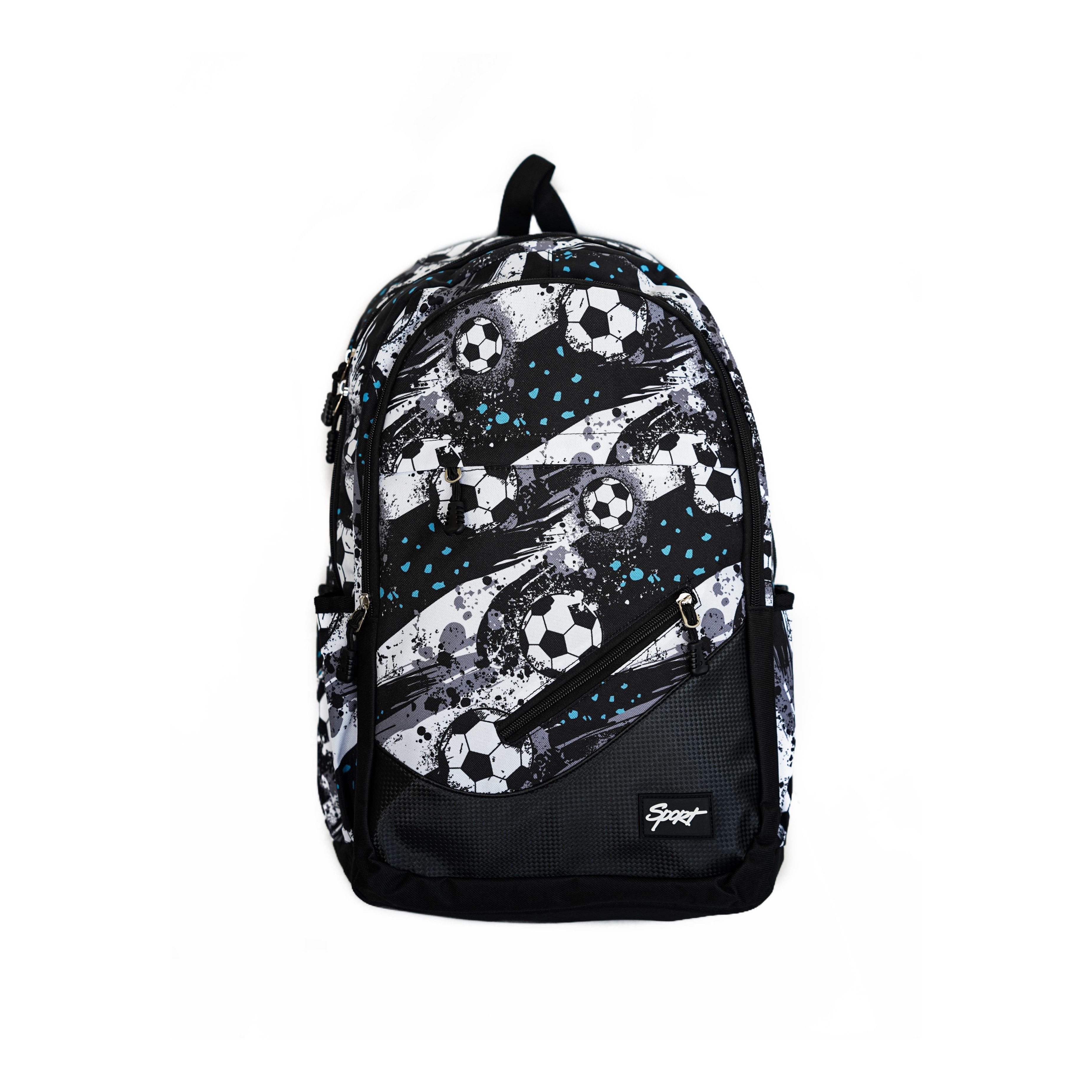 Susino Rucksack (1-tlg), mit Fußballmotiv für Schule, Sport & Alltag