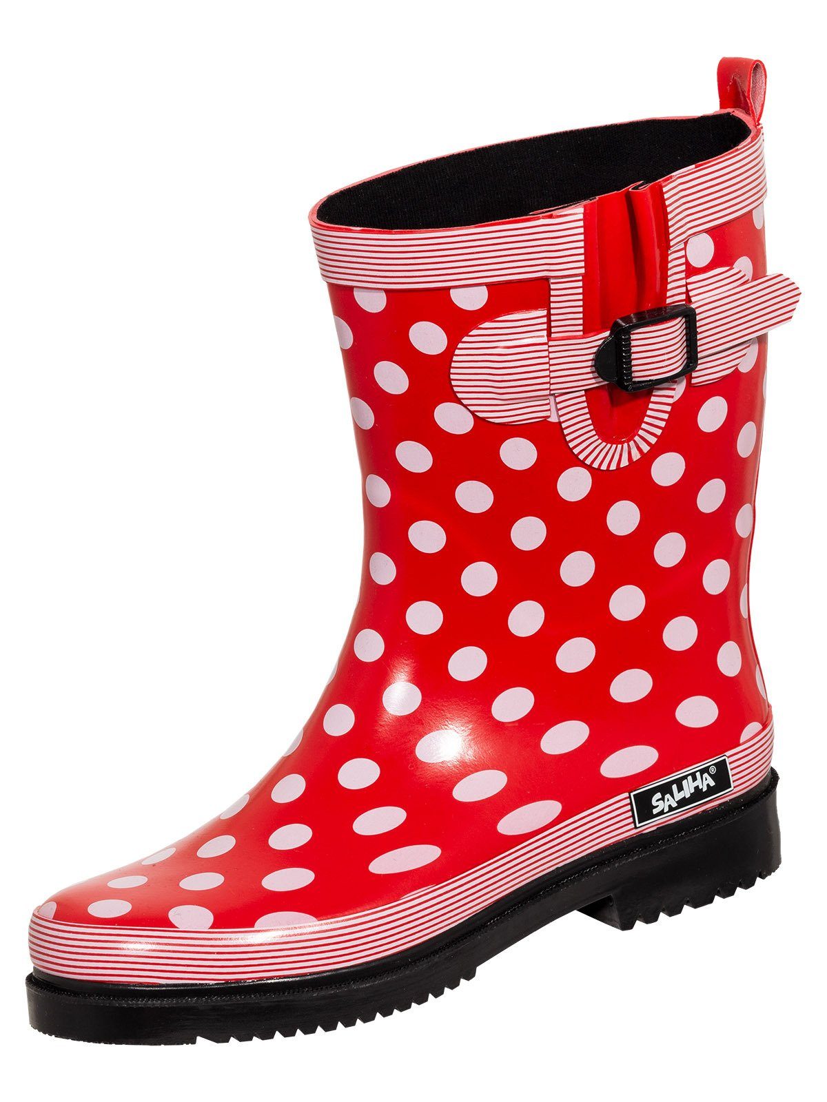 Bockstiegel Regenstiefel Dorin-K rot/multi Gummistiefel günstig online kaufen